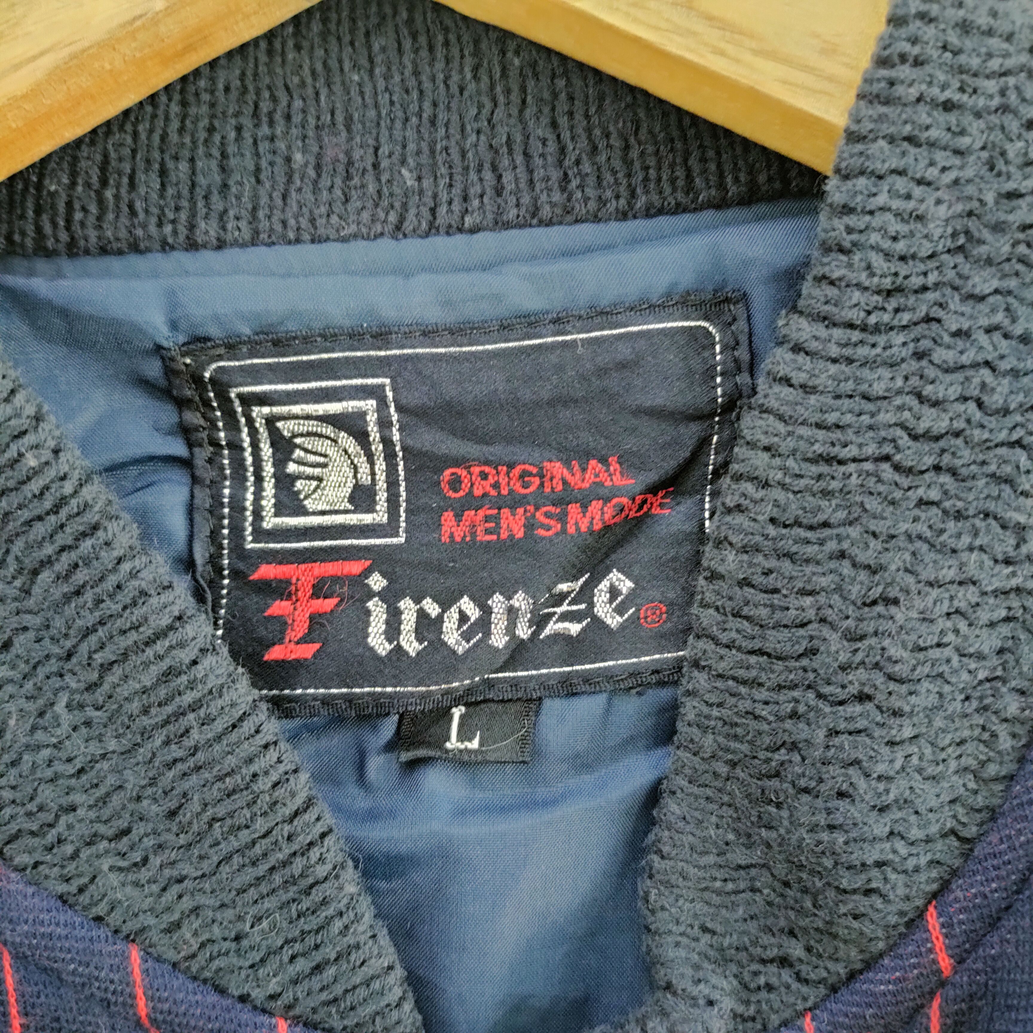 Firenze FIRENZE STRIPE VARSITY JACKET / STREETWEAR /TACTICAL JACKET Size US L / EU 52-54 / 3 - 5 Thumbnail