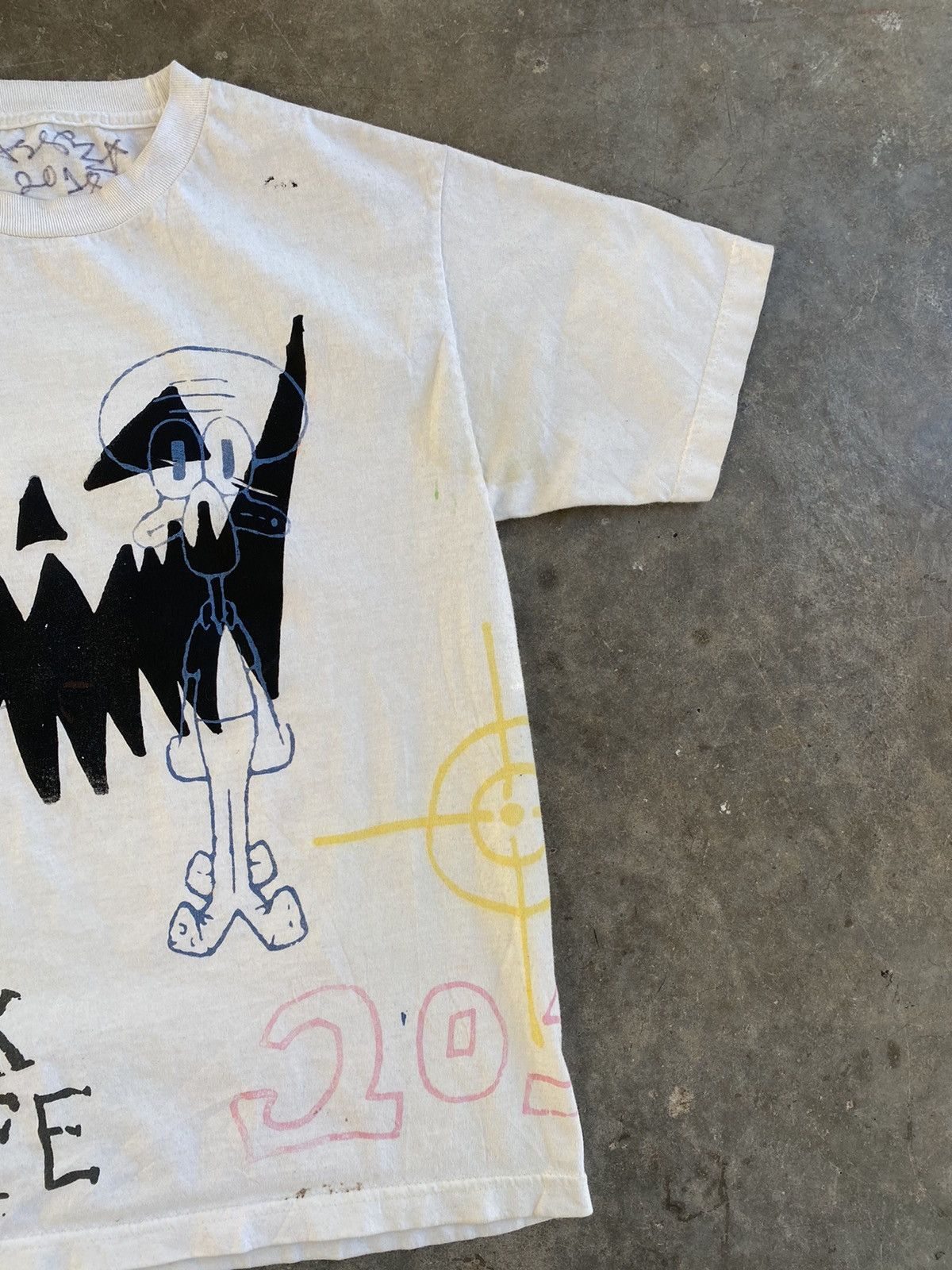 Asspizza Asspizza 2018 Tour Pumpkin Fuck Life Graffiti Tee Medium ❄️ Size US M / EU 48-50 / 2 - 4 Thumbnail