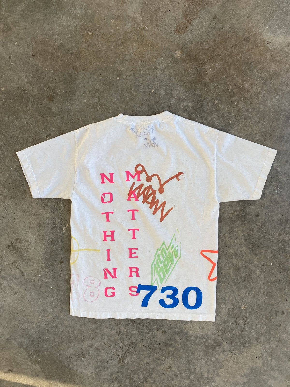 Asspizza Asspizza 2018 Tour Pumpkin Fuck Life Graffiti Tee Medium ❄️ Size US M / EU 48-50 / 2 - 6 Thumbnail