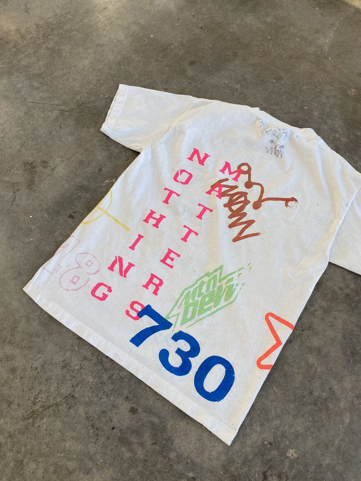 Asspizza Asspizza 2018 Tour Pumpkin Fuck Life Graffiti Tee Medium ❄️ Size US M / EU 48-50 / 2 - 7 Thumbnail