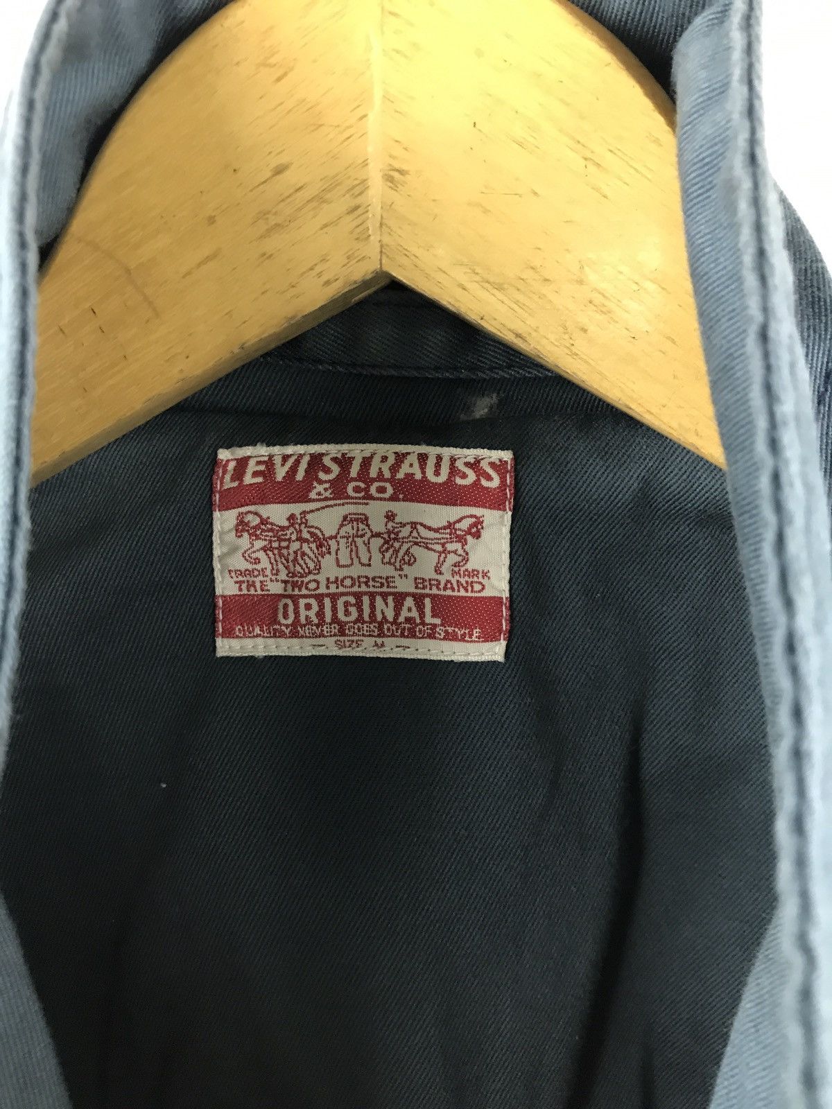 Levi's 🔊🔥FINAL DROP🔥VINTAGE LEVI'S CHORE KHAKIS JACKET Size US M / EU 48-50 / 2 - 8 Thumbnail