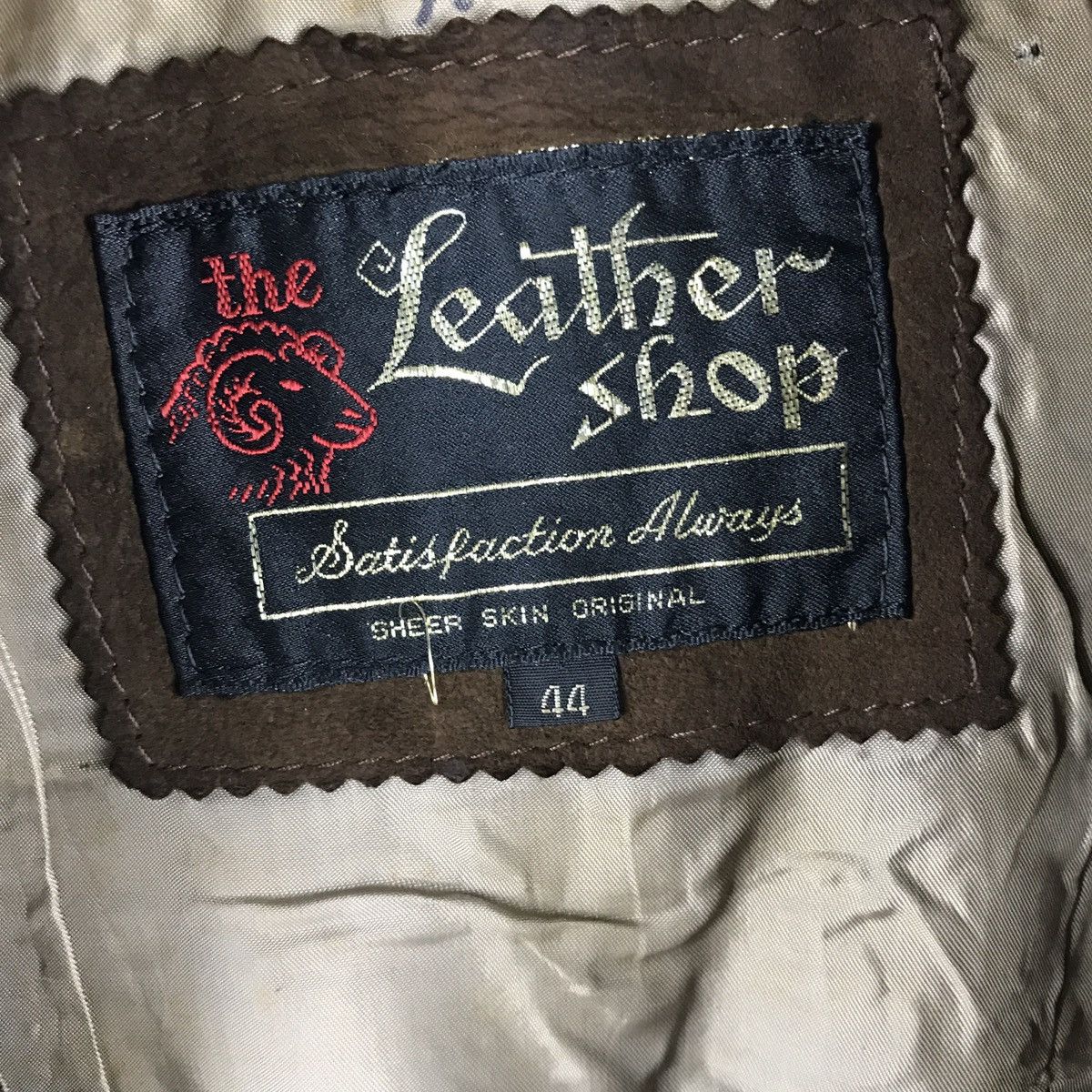 Branded Leather 🔥FINAL DROP🔥RARE VINTAGE 50s THE LEATHER SHOP SUEDE SHEER Size US L / EU 52-54 / 3 - 8 Thumbnail