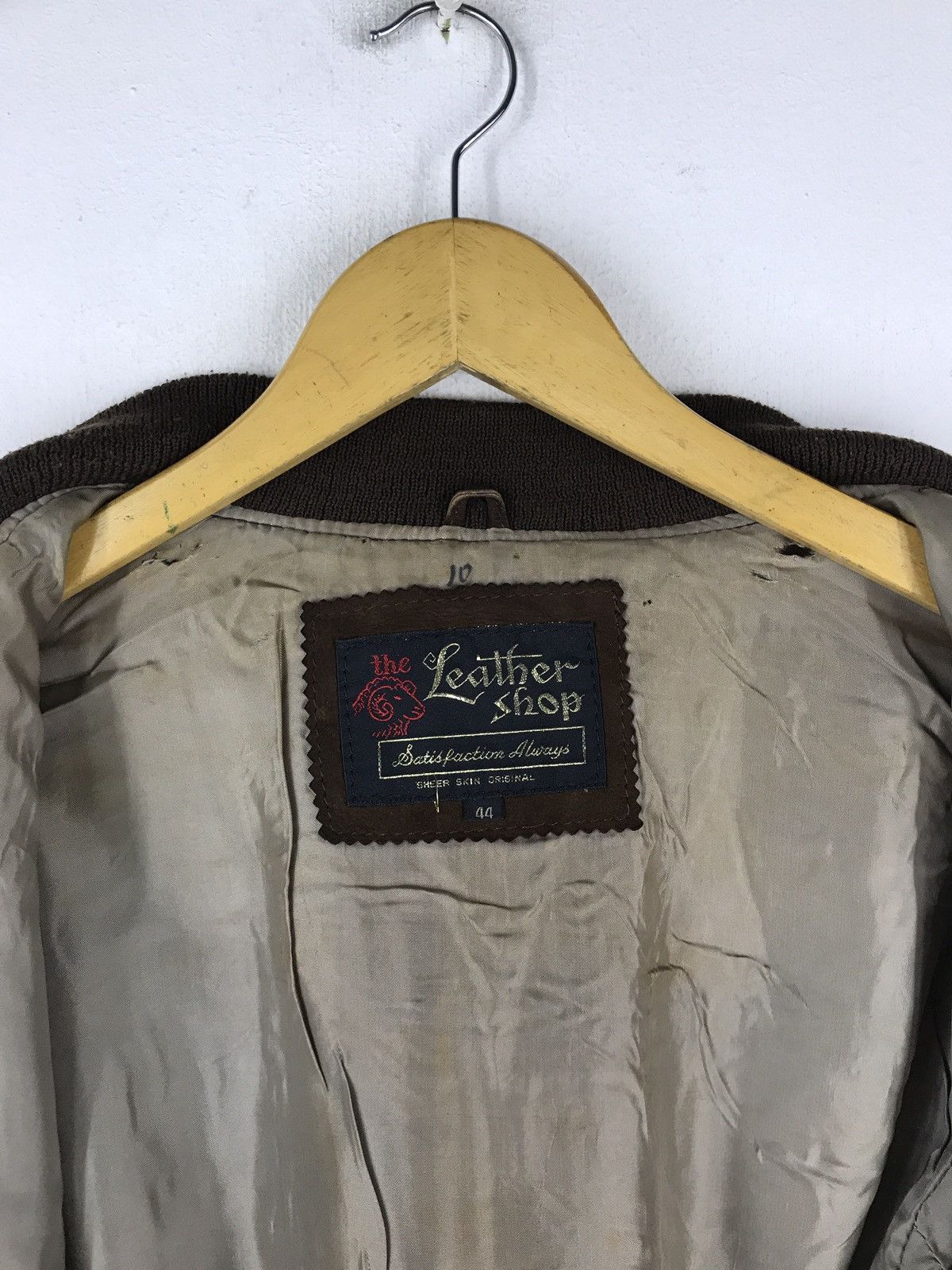 Branded Leather 🔥FINAL DROP🔥RARE VINTAGE 50s THE LEATHER SHOP SUEDE SHEER Size US L / EU 52-54 / 3 - 9 Thumbnail