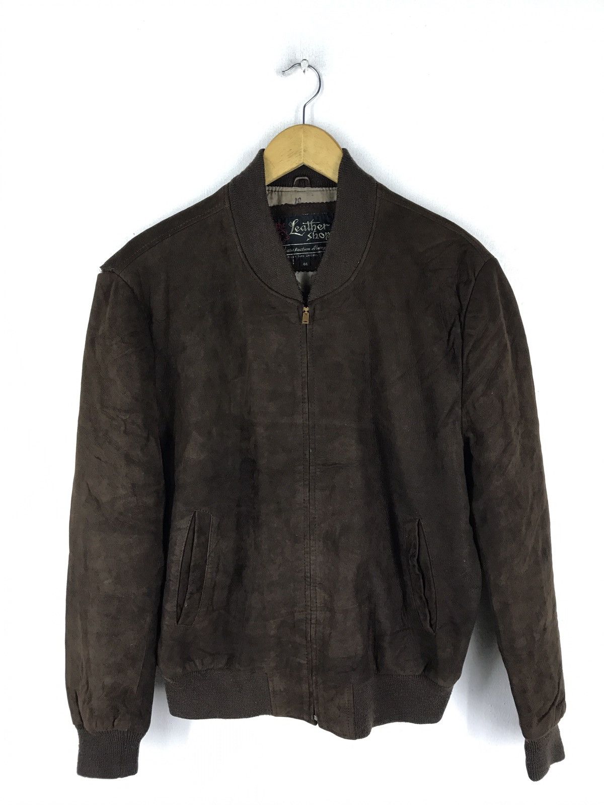 Branded Leather 🔥FINAL DROP🔥RARE VINTAGE 50s THE LEATHER SHOP SUEDE SHEER Size US L / EU 52-54 / 3 - 1 Thumbnail
