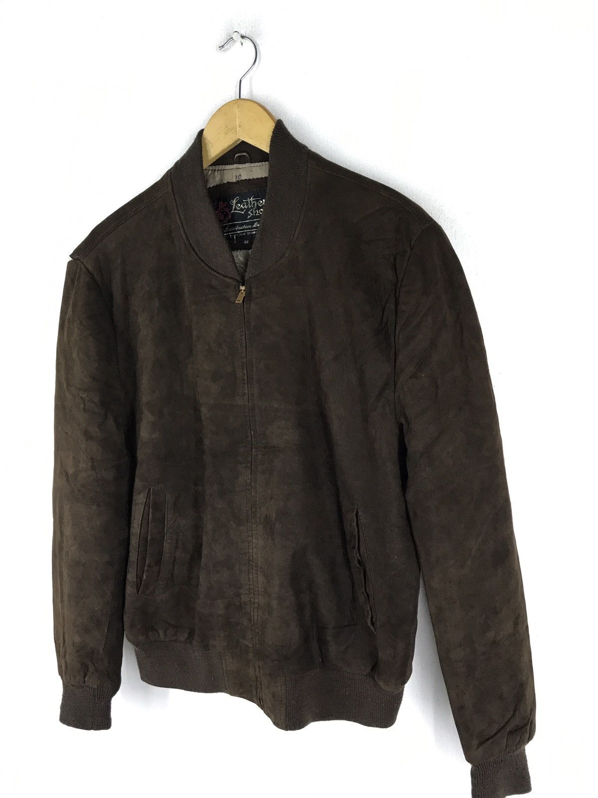 Branded Leather 🔥FINAL DROP🔥RARE VINTAGE 50s THE LEATHER SHOP SUEDE SHEER Size US L / EU 52-54 / 3 - 2 Thumbnail