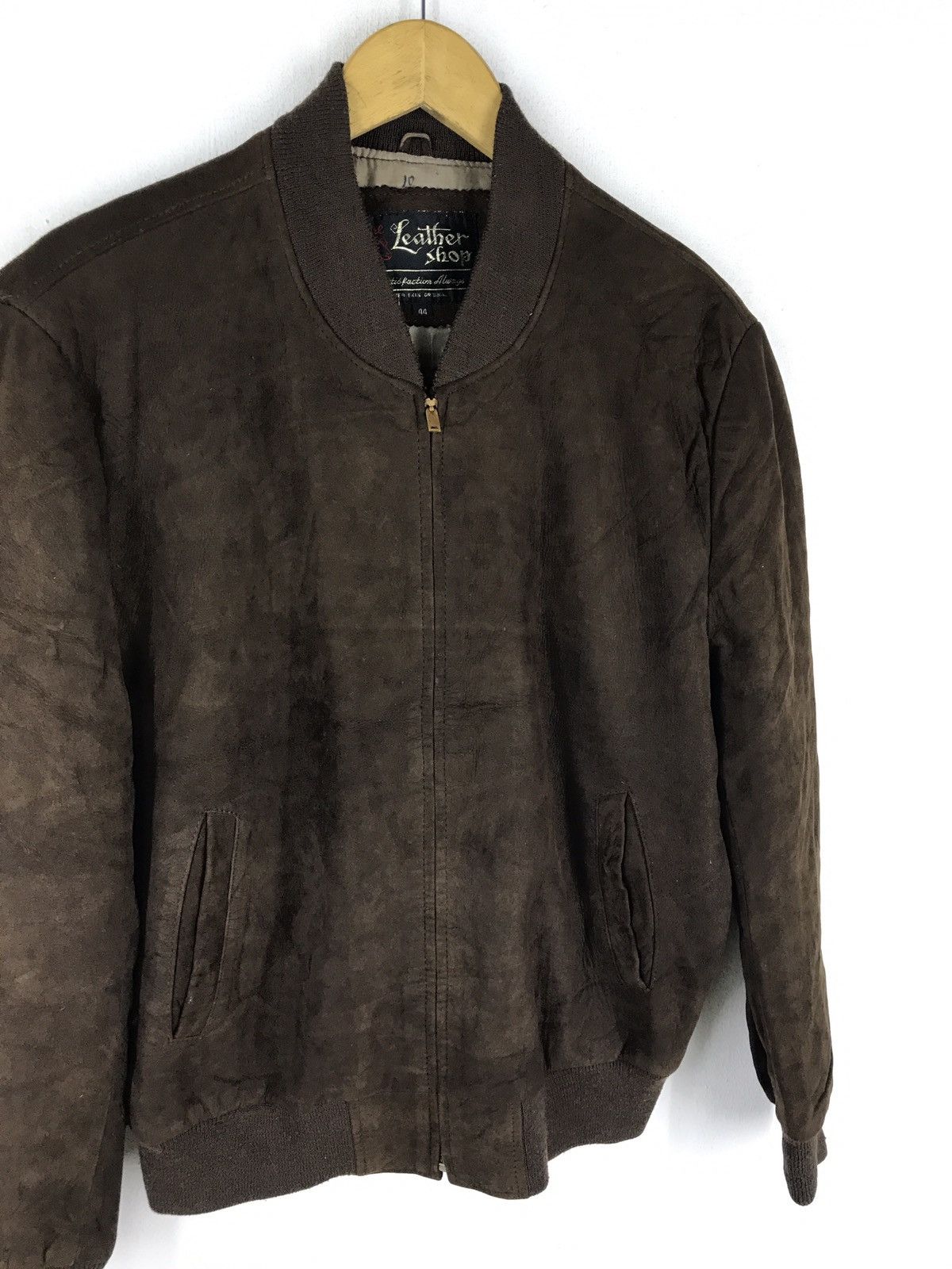 Branded Leather 🔥FINAL DROP🔥RARE VINTAGE 50s THE LEATHER SHOP SUEDE SHEER Size US L / EU 52-54 / 3 - 3 Thumbnail