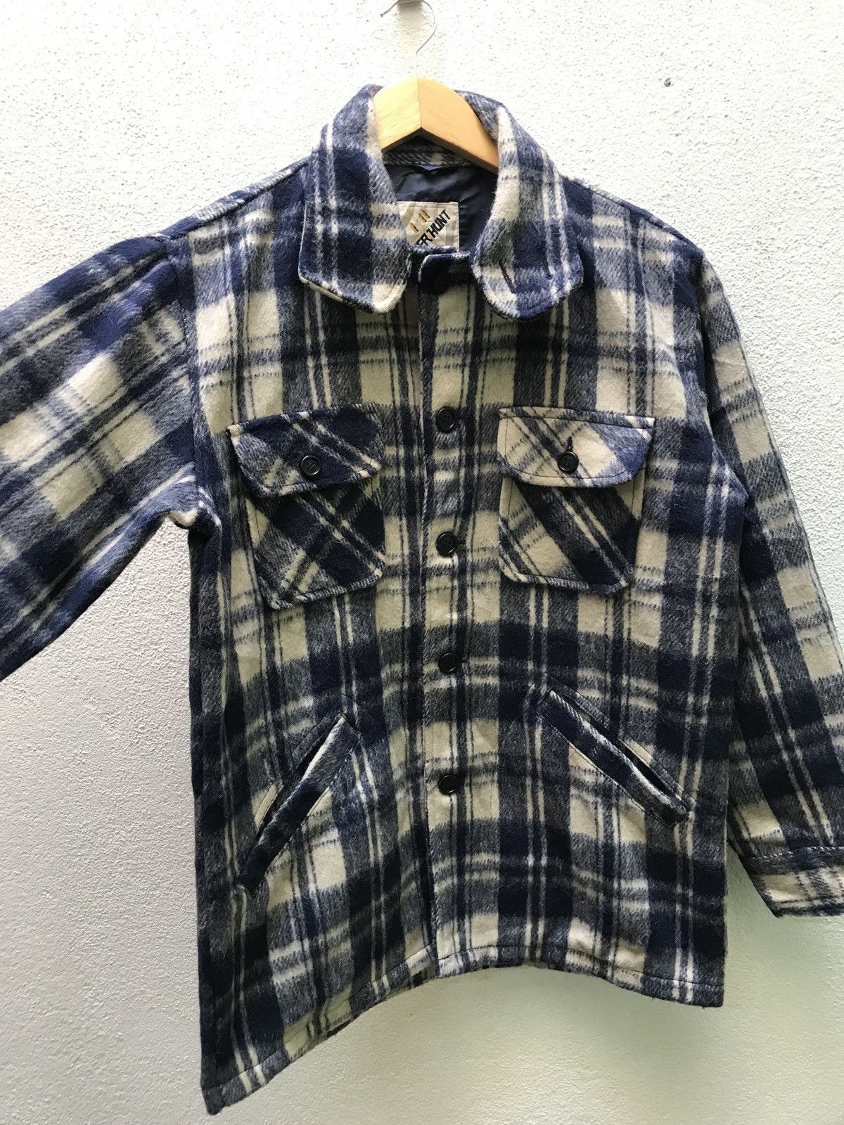 Hunter × Japanese Brand 🔥💢 Rare Vintage Tiger Hunt Duck Wool Hunting Sport Shirt Size US M / EU 48-50 / 2 - 7 Thumbnail