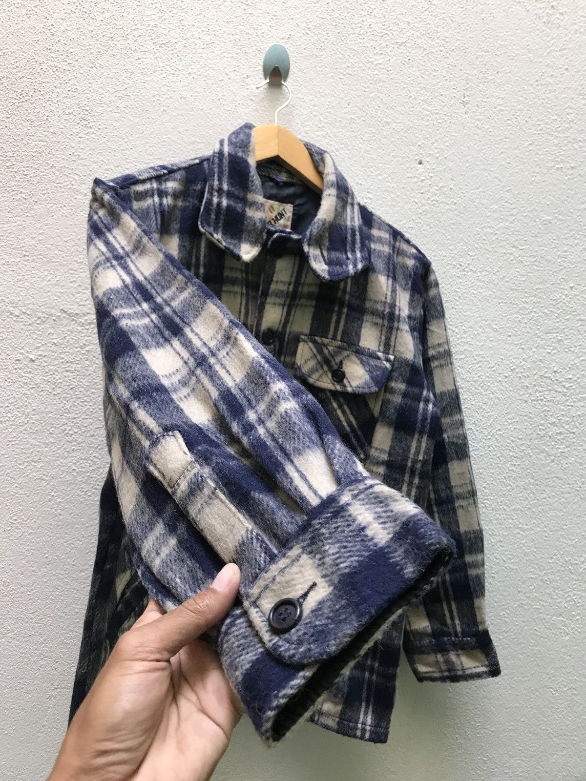Hunter × Japanese Brand 🔥💢 Rare Vintage Tiger Hunt Duck Wool Hunting Sport Shirt Size US M / EU 48-50 / 2 - 8 Thumbnail