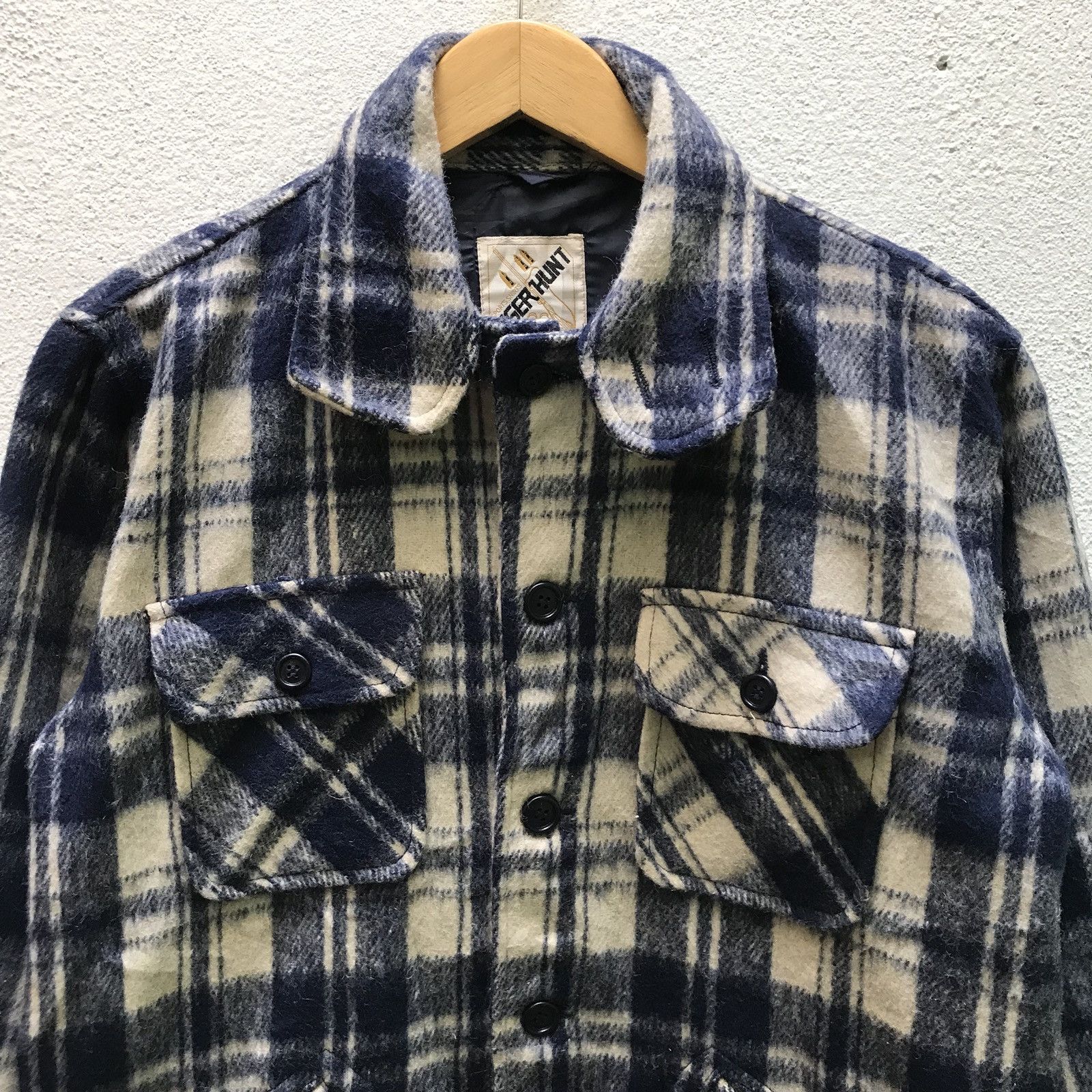 Hunter × Japanese Brand 🔥💢 Rare Vintage Tiger Hunt Duck Wool Hunting Sport Shirt Size US M / EU 48-50 / 2 - 5 Thumbnail