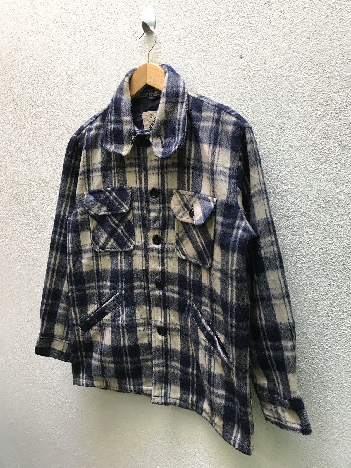 Hunter × Japanese Brand 🔥💢 Rare Vintage Tiger Hunt Duck Wool Hunting Sport Shirt Size US M / EU 48-50 / 2 - 2 Thumbnail