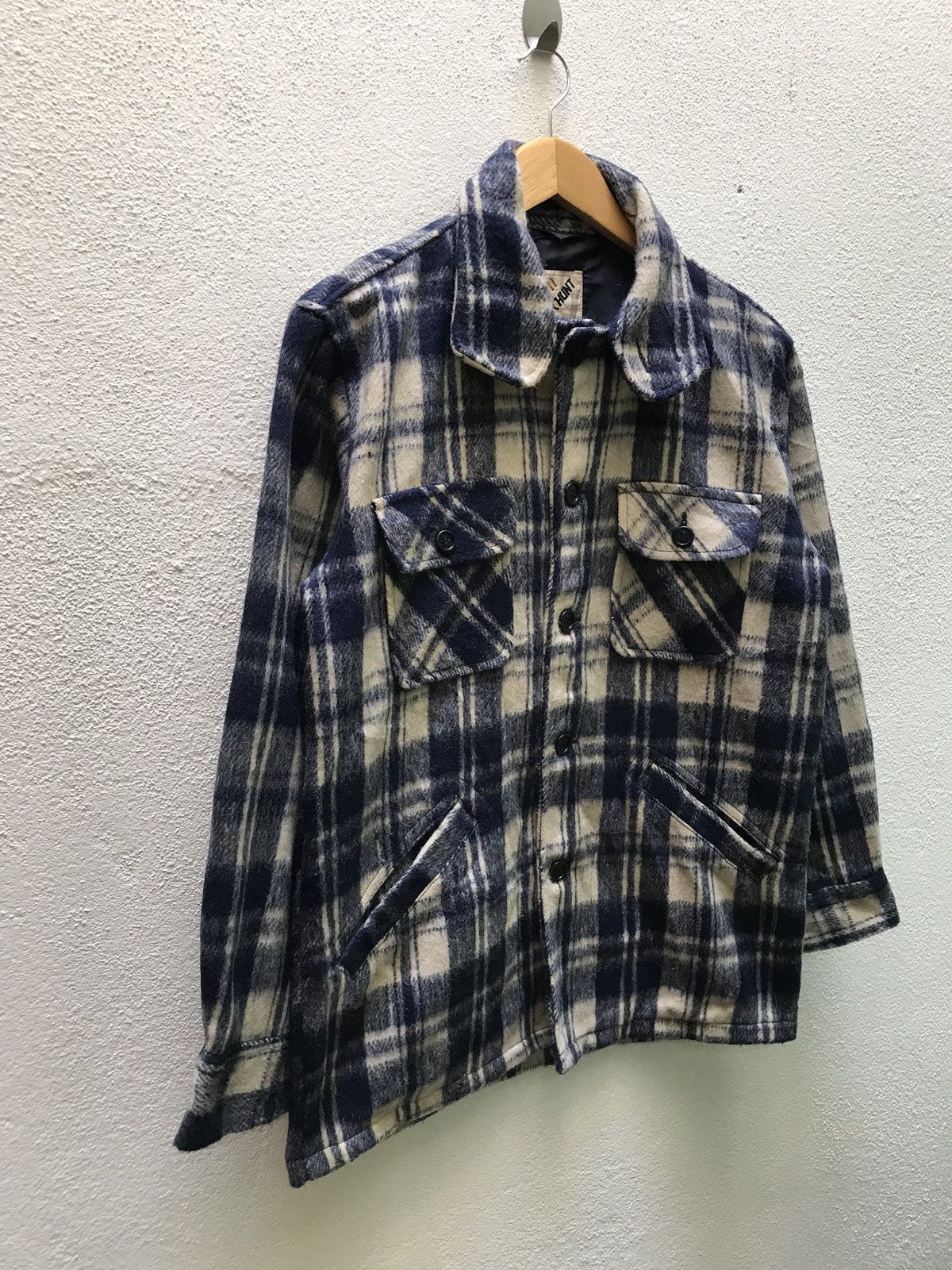 Hunter × Japanese Brand 🔥💢 Rare Vintage Tiger Hunt Duck Wool Hunting Sport Shirt Size US M / EU 48-50 / 2 - 4 Thumbnail