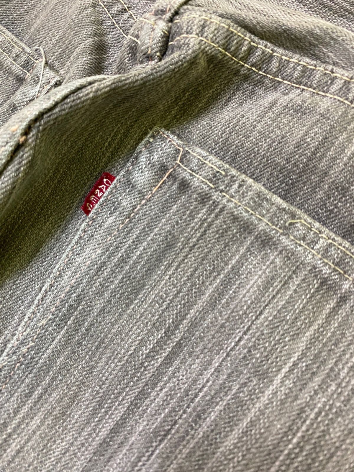 Sugar Cane × Vintage Vintage Sugar Cane Toyo Selvedge Distressed Denim Jeans Size US 29 - 15 Thumbnail