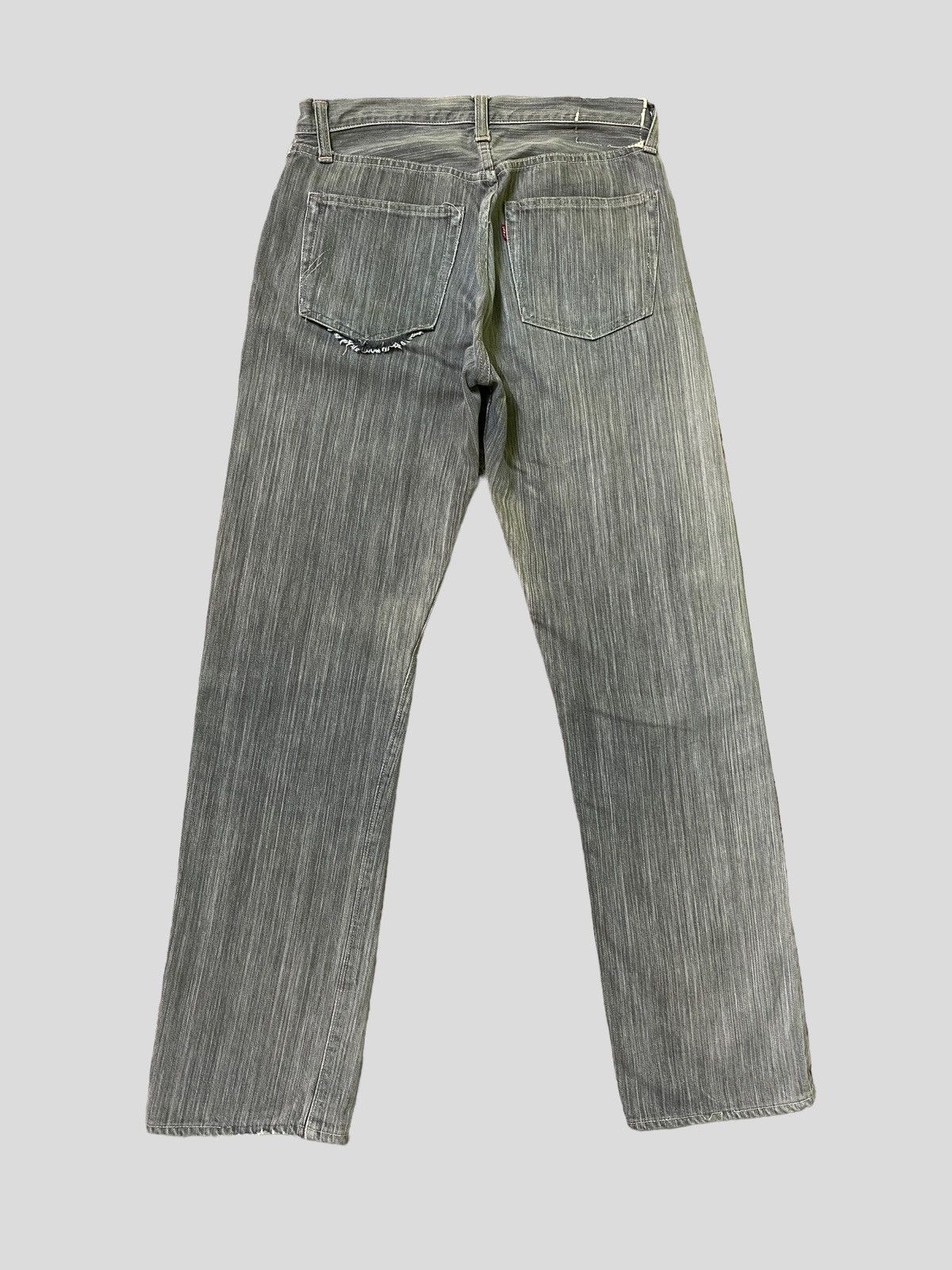 Sugar Cane × Vintage Vintage Sugar Cane Toyo Selvedge Distressed Denim Jeans Size US 29 - 2 Thumbnail
