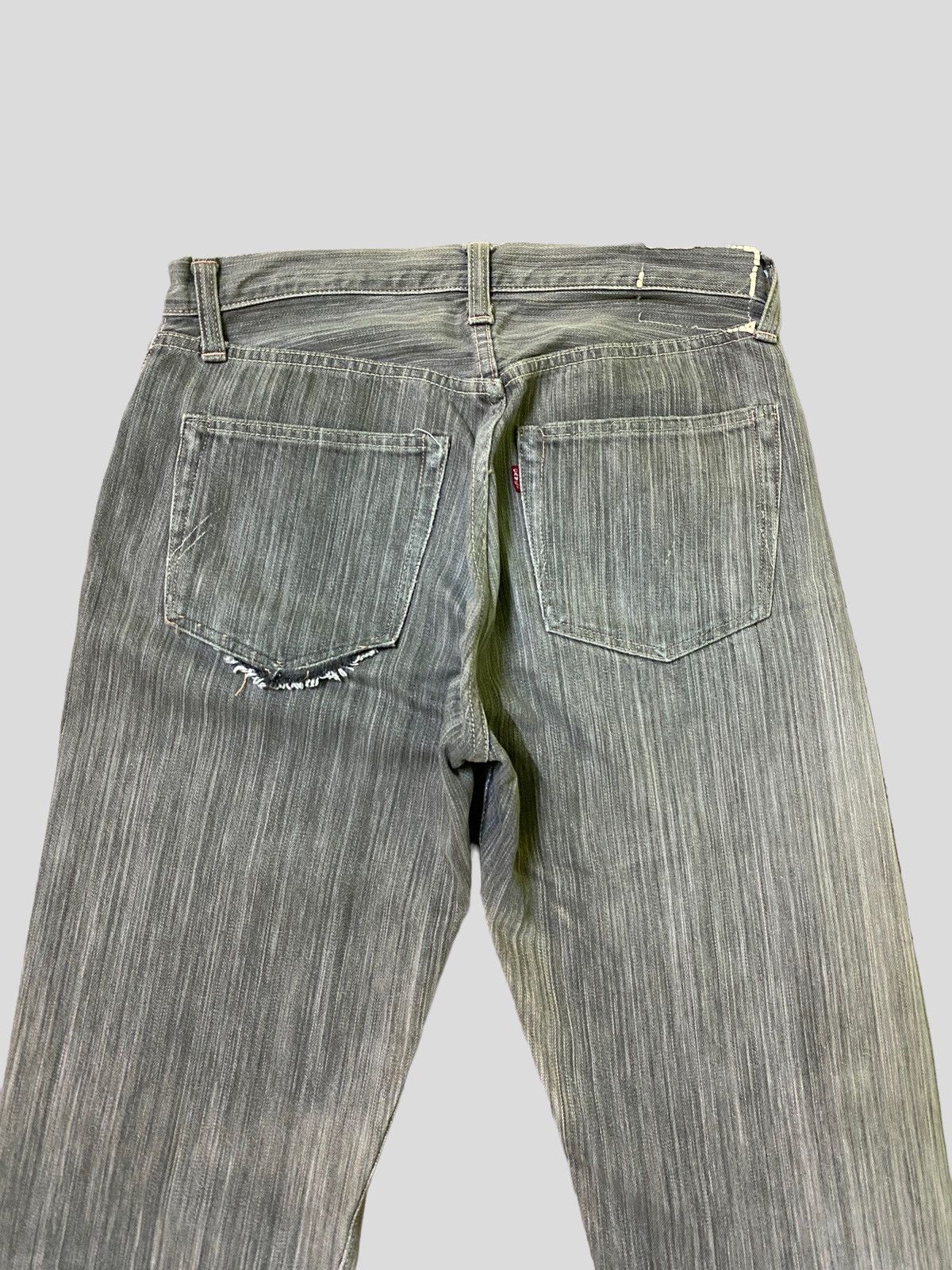 Sugar Cane × Vintage Vintage Sugar Cane Toyo Selvedge Distressed Denim Jeans Size US 29 - 9 Thumbnail