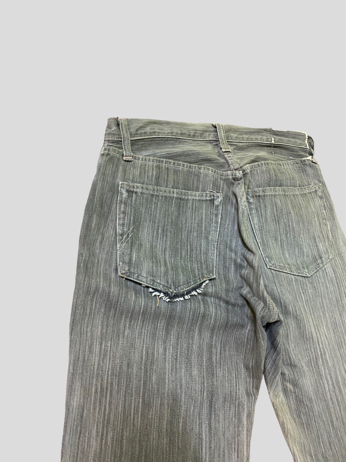 Sugar Cane × Vintage Vintage Sugar Cane Toyo Selvedge Distressed Denim Jeans Size US 29 - 10 Thumbnail