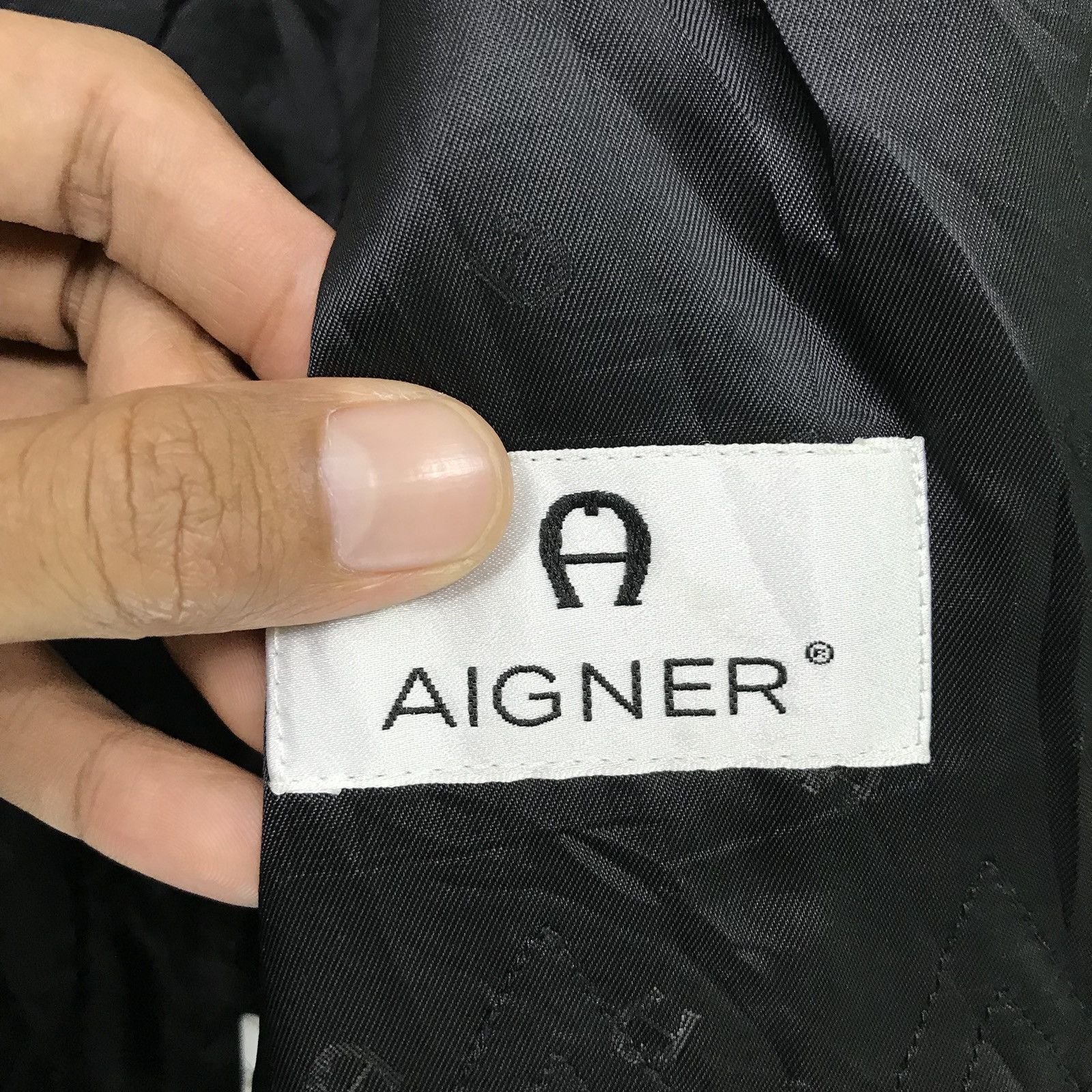 Aigner 🔥FINAL DROP🔥Rare Aigner Double Aigner Monogram Size US M / EU 48-50 / 2 - 13 Thumbnail