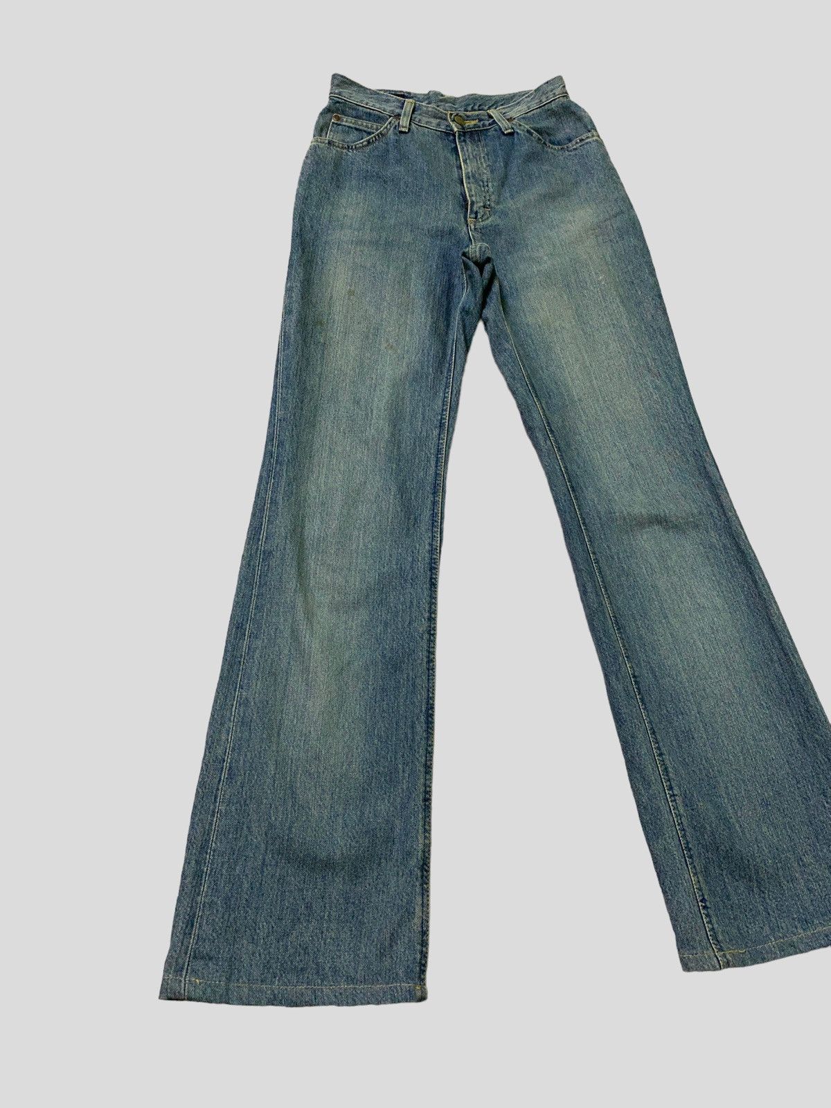 Designer × Lee × Vintage Flared Mud Wash MISS LEE Boot Cut Denim Size US 26 / EU 42 - 2 Thumbnail