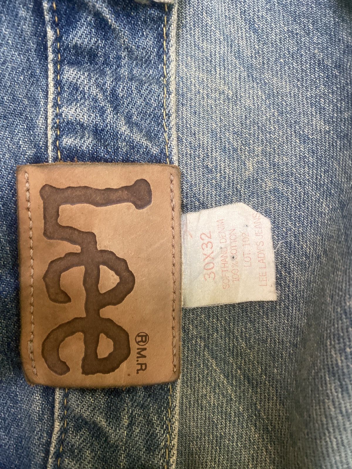 Designer × Lee × Vintage Flared Mud Wash MISS LEE Boot Cut Denim Size US 26 / EU 42 - 15 Thumbnail