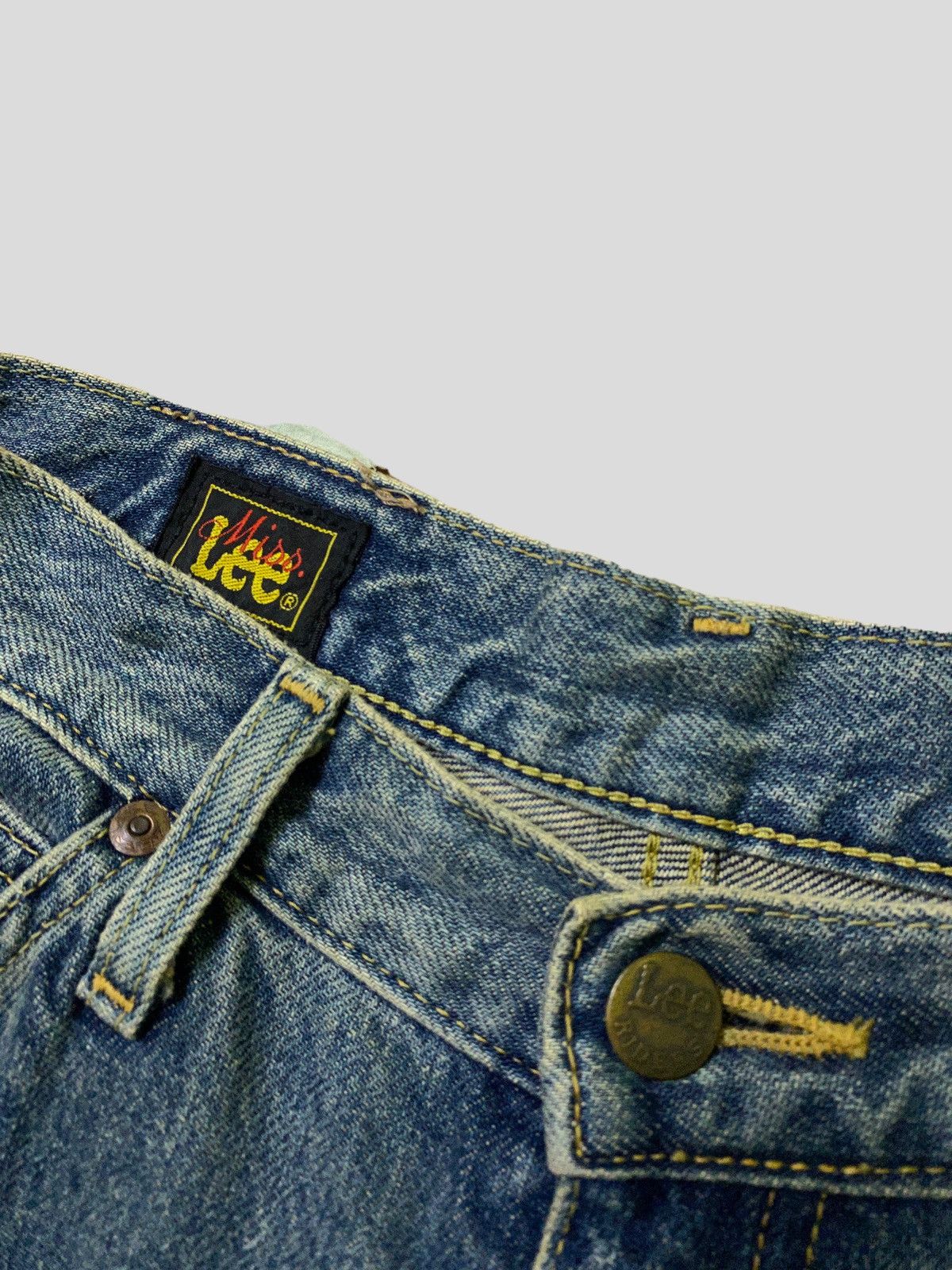 Designer × Lee × Vintage Flared Mud Wash MISS LEE Boot Cut Denim Size US 26 / EU 42 - 13 Thumbnail