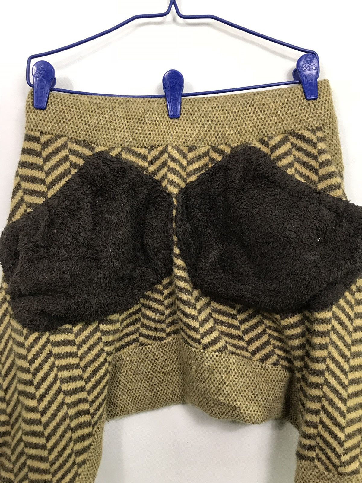 Frapbois Frapbois Short Cropped African Agola Fabric Pants Size US 32 / EU 48 - 5 Thumbnail