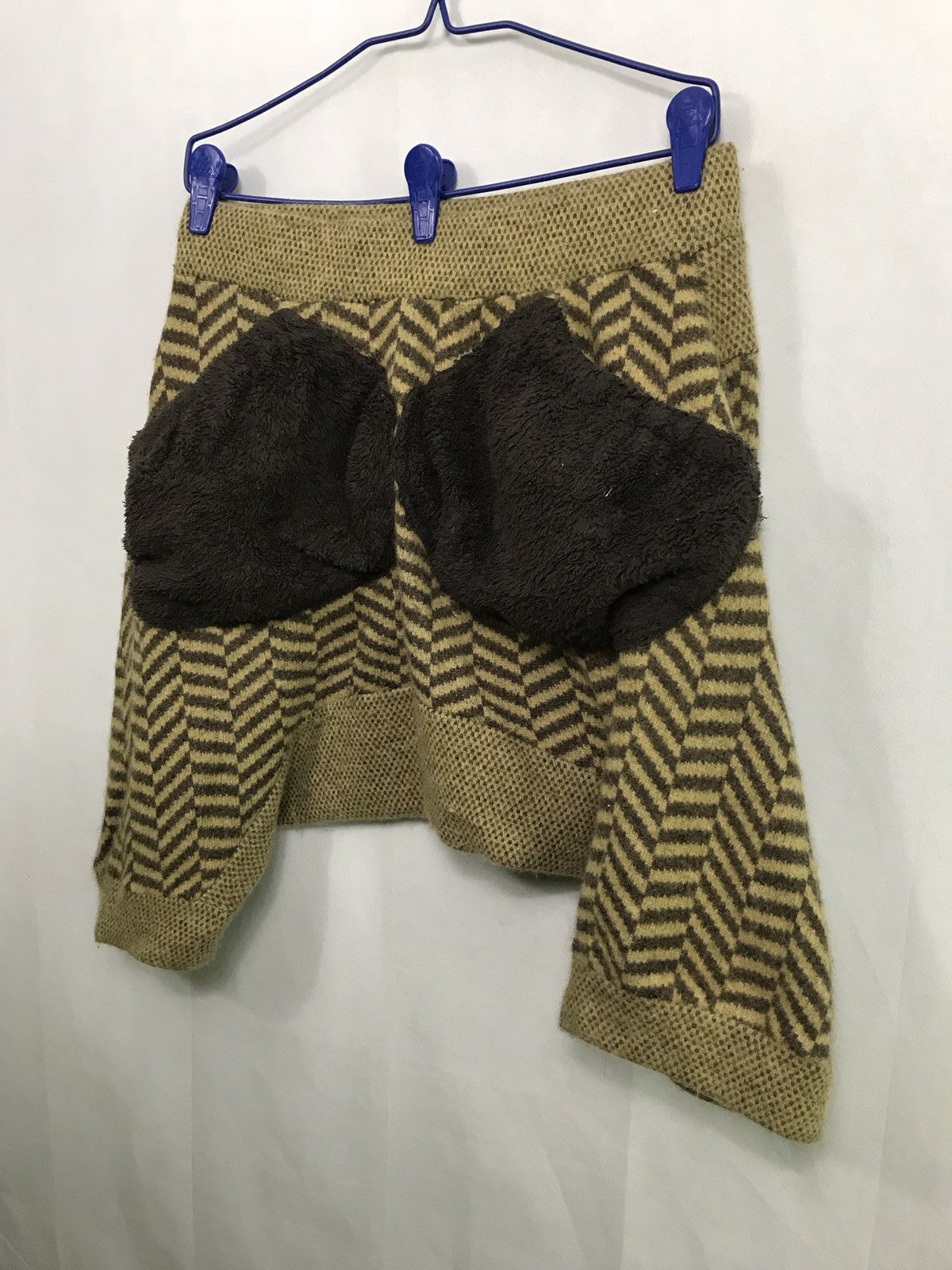 Frapbois Frapbois Short Cropped African Agola Fabric Pants Size US 32 / EU 48 - 3 Thumbnail