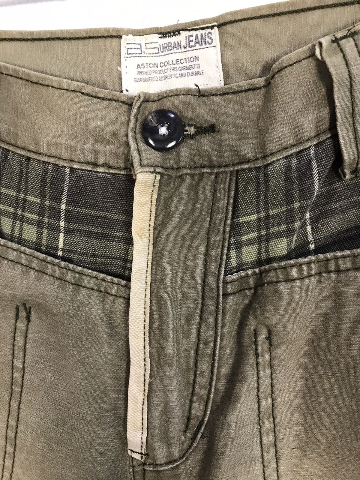 Japanese Brand × Vintage Vintage A.S Urban Jeans Pants Distressed Zipper Design Size US 34 / EU 50 - 10 Thumbnail