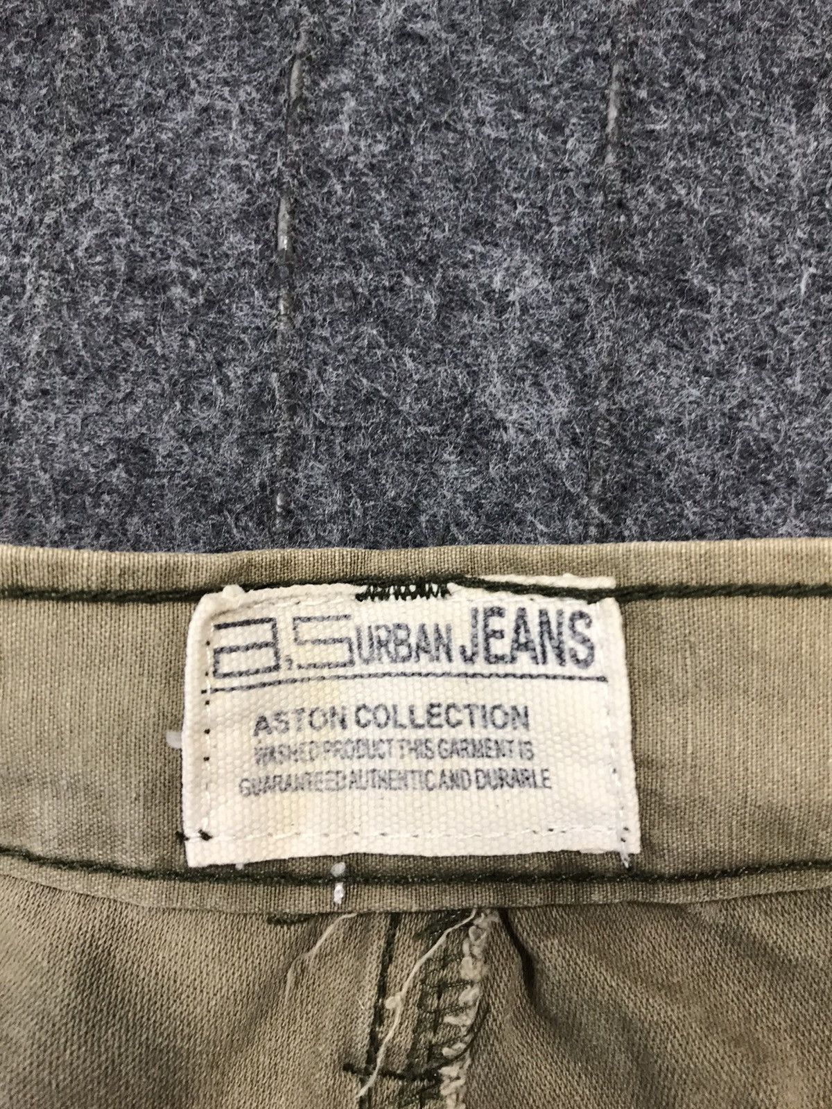 Japanese Brand × Vintage Vintage A.S Urban Jeans Pants Distressed Zipper Design Size US 34 / EU 50 - 16 Thumbnail