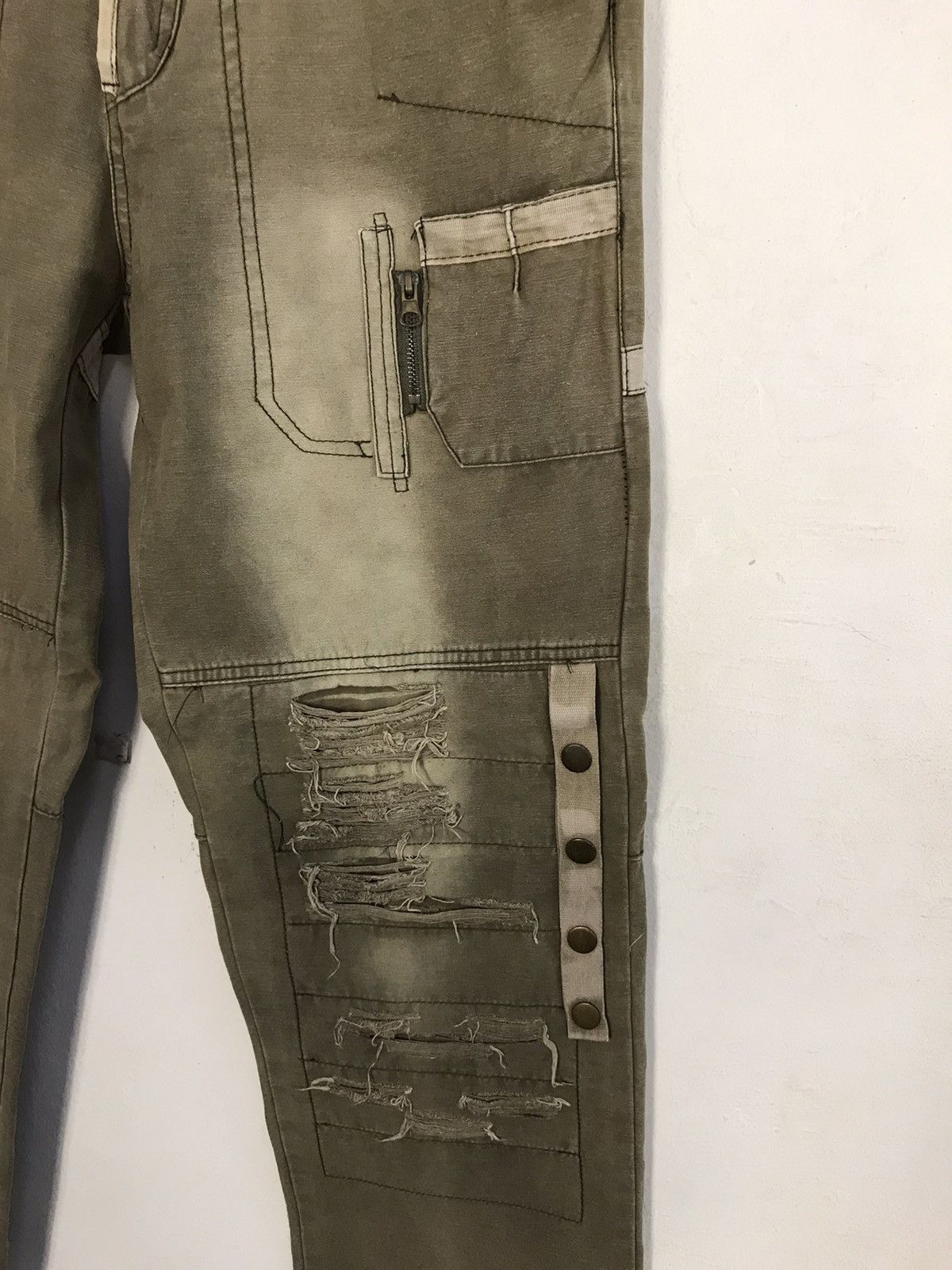 Japanese Brand × Vintage Vintage A.S Urban Jeans Pants Distressed Zipper Design Size US 34 / EU 50 - 5 Thumbnail