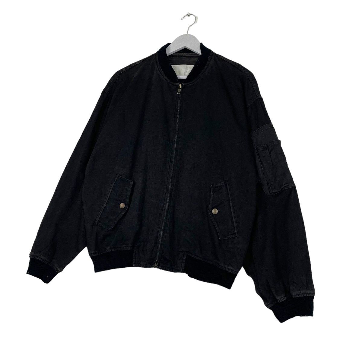 Japanese Brand STEAL💥LAUTREAMONT JAPAN BOMBER JACKET BIG LOGO Size US M / EU 48-50 / 2 - 4 Thumbnail