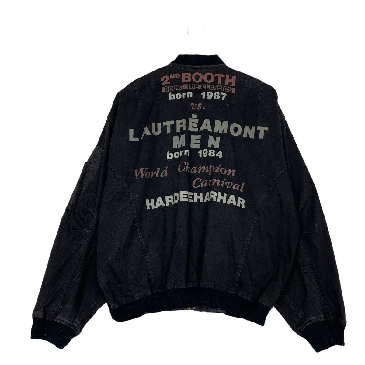 Japanese Brand STEAL💥LAUTREAMONT JAPAN BOMBER JACKET BIG LOGO Size US M / EU 48-50 / 2 - 1 Thumbnail