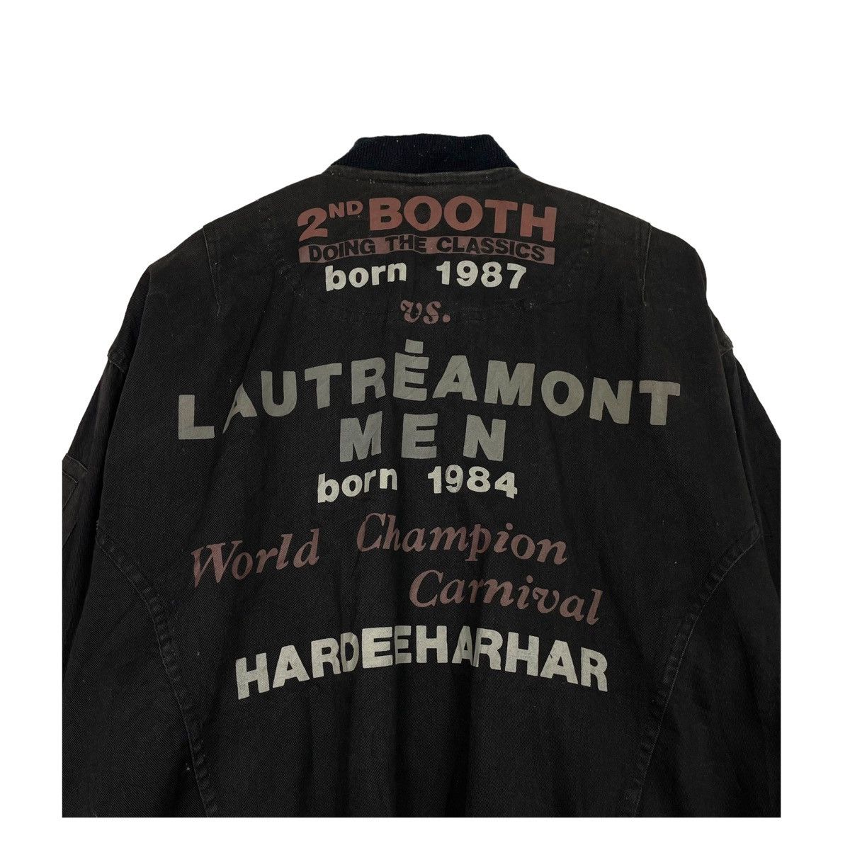 Japanese Brand STEAL💥LAUTREAMONT JAPAN BOMBER JACKET BIG LOGO Size US M / EU 48-50 / 2 - 2 Thumbnail