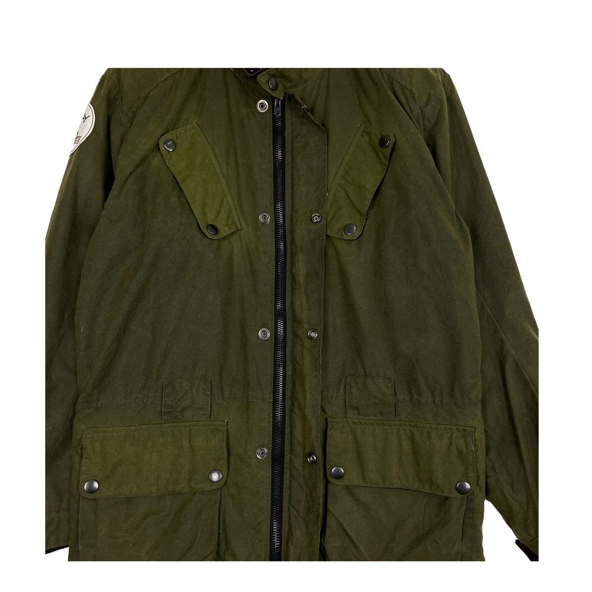 Engineered Garments × Nepenthes × Sonic Lab 💥 SONIC LAB WAXED SURVIVAL UTILITY JACKET Size US M / EU 48-50 / 2 - 9 Thumbnail