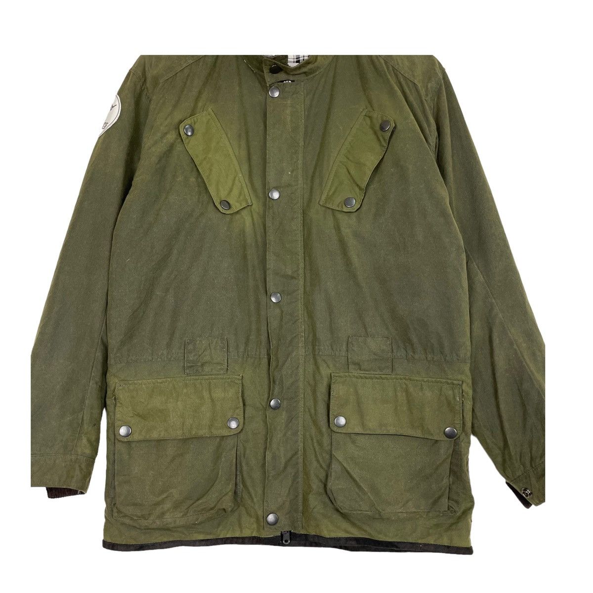 Engineered Garments × Nepenthes × Sonic Lab 💥 SONIC LAB WAXED SURVIVAL UTILITY JACKET Size US M / EU 48-50 / 2 - 7 Thumbnail