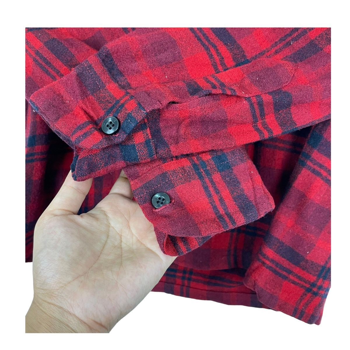 Flannel × Pendleton × Vintage 💥90s PENDLETON FLANNEL WOOL BUTTON SHIRT Size US S / EU 44-46 / 1 - 6 Thumbnail