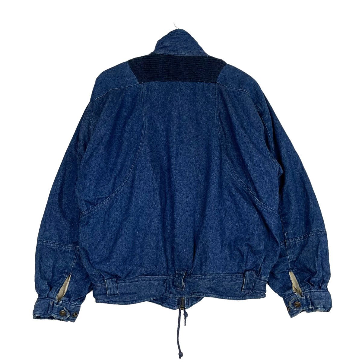Japanese Brand × Vintage 💥90s MARVEL DENIM BOMBER JACKET Size US M / EU 48-50 / 2 - 10 Thumbnail