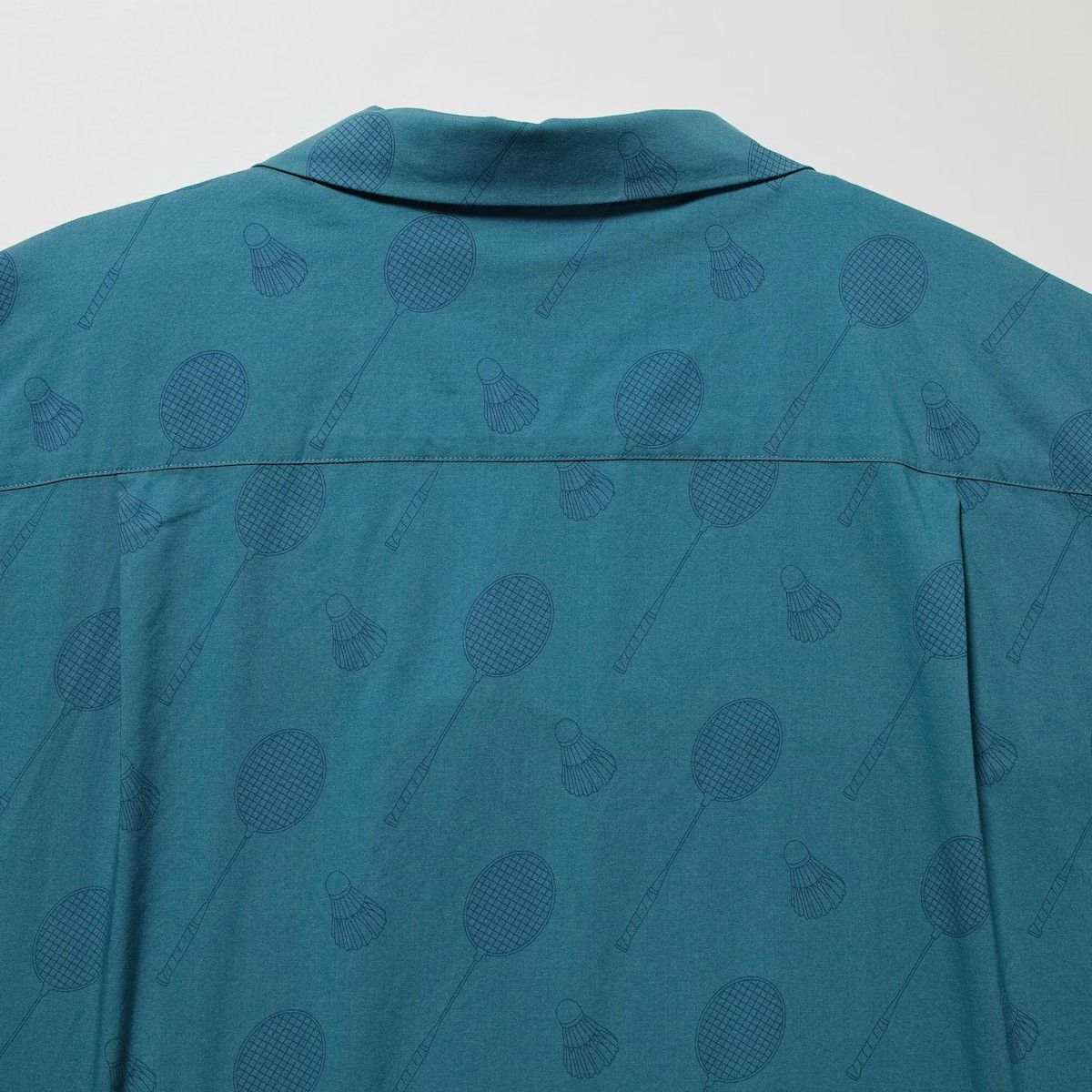 JW Anderson × Uniqlo Large Open Collar Blue Badminton Tennis Dress Shirt Up Size US L / EU 52-54 / 3 - 21 Thumbnail