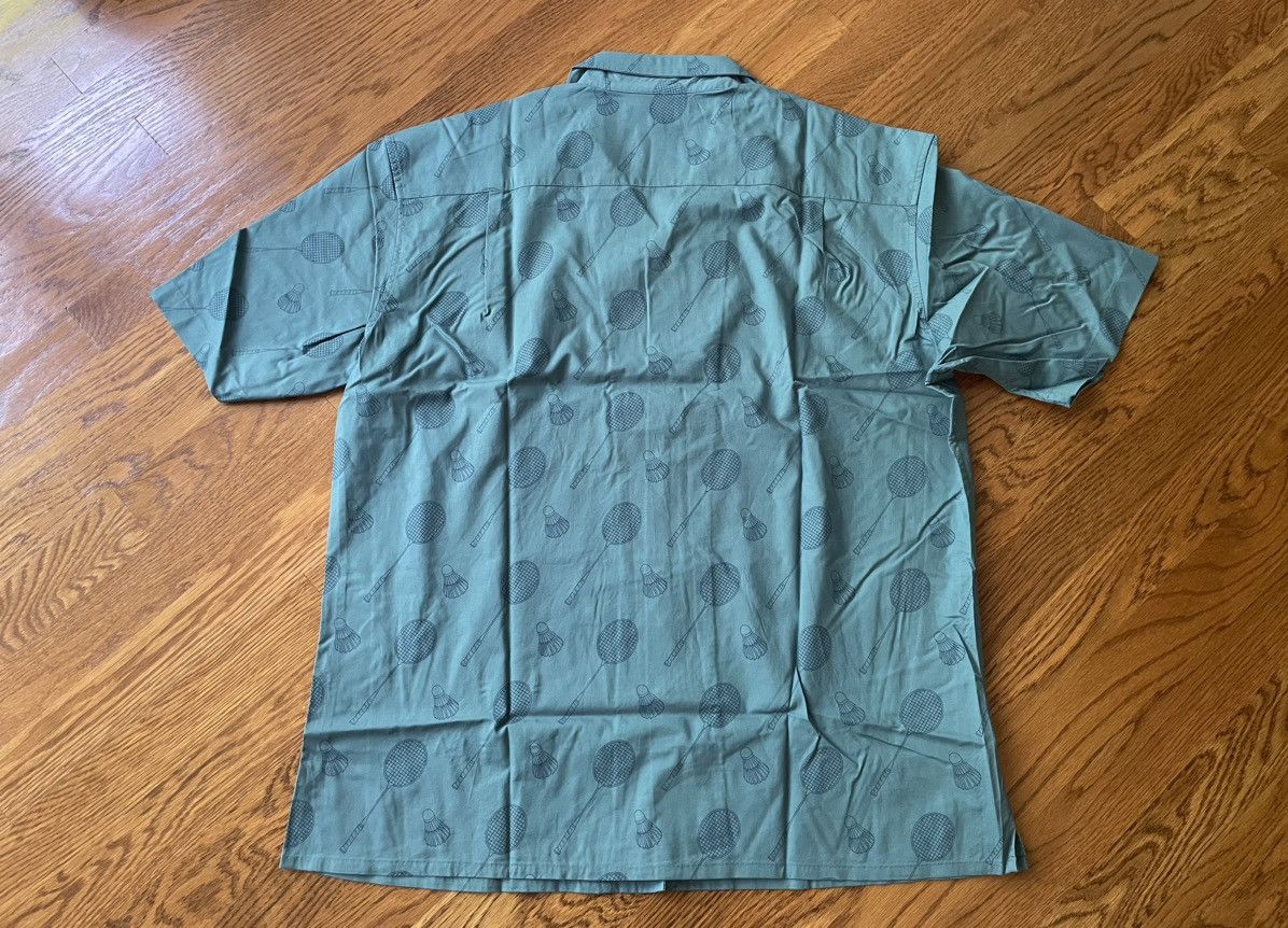 JW Anderson × Uniqlo Large Open Collar Blue Badminton Tennis Dress Shirt Up Size US L / EU 52-54 / 3 - 6 Thumbnail