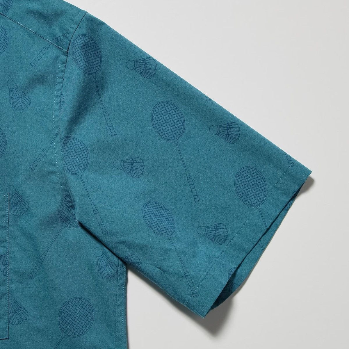 JW Anderson × Uniqlo Large Open Collar Blue Badminton Tennis Dress Shirt Up Size US L / EU 52-54 / 3 - 20 Thumbnail