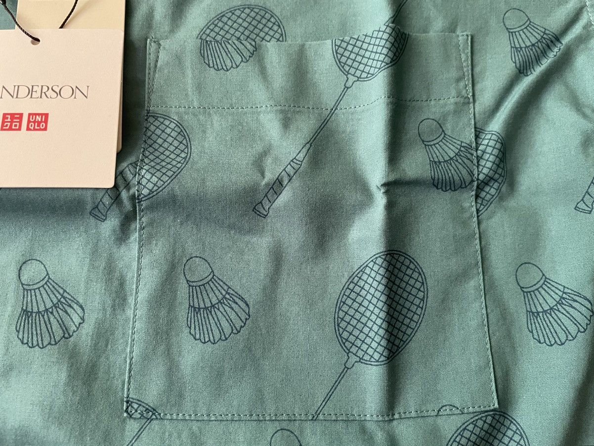 JW Anderson × Uniqlo Large Open Collar Blue Badminton Tennis Dress Shirt Up Size US L / EU 52-54 / 3 - 7 Thumbnail