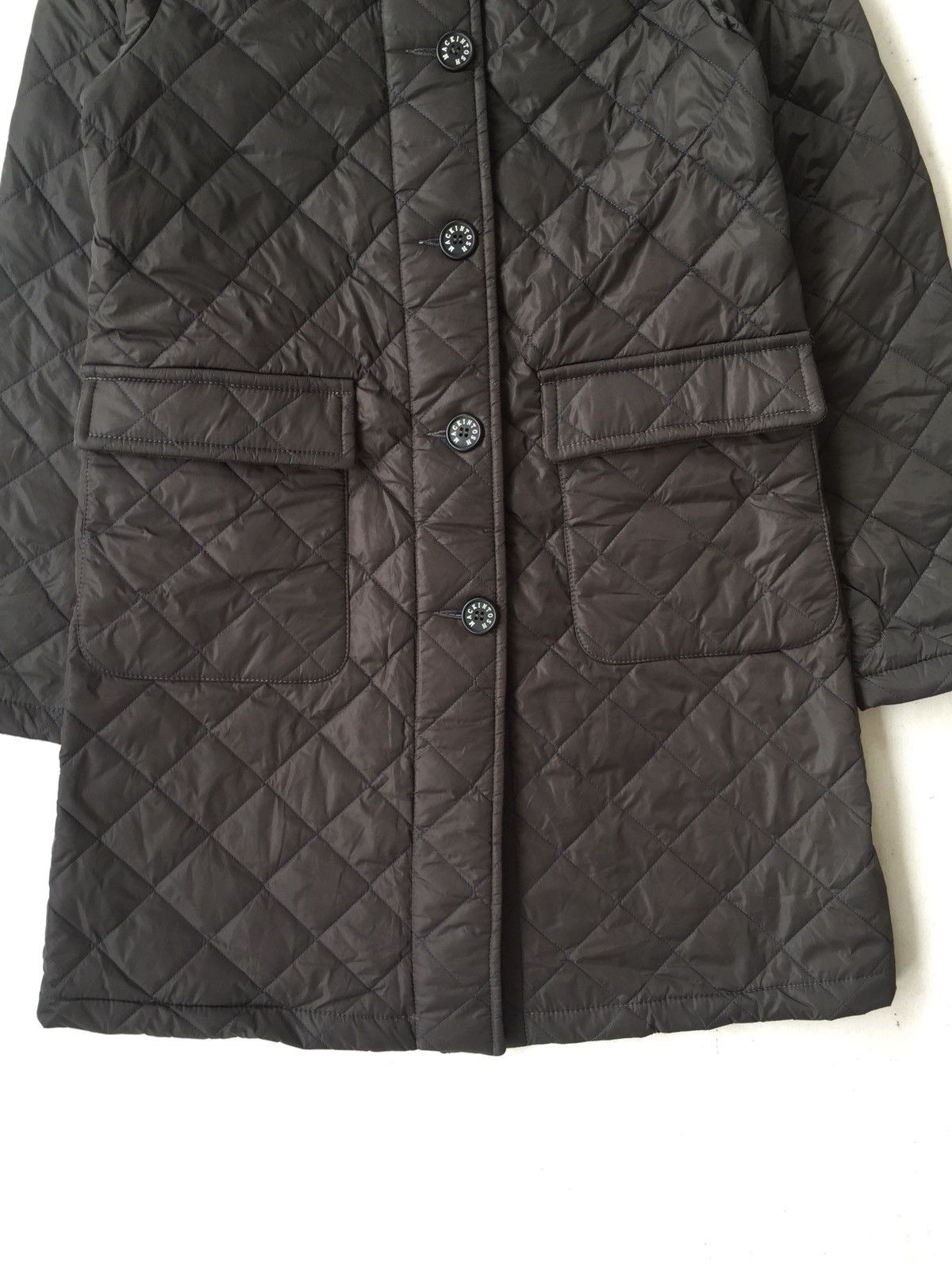 Mackintosh Mackintosh Scotland Water Proof Nylon Hoodie Long Jacket Size US M / EU 48-50 / 2 - 6 Thumbnail