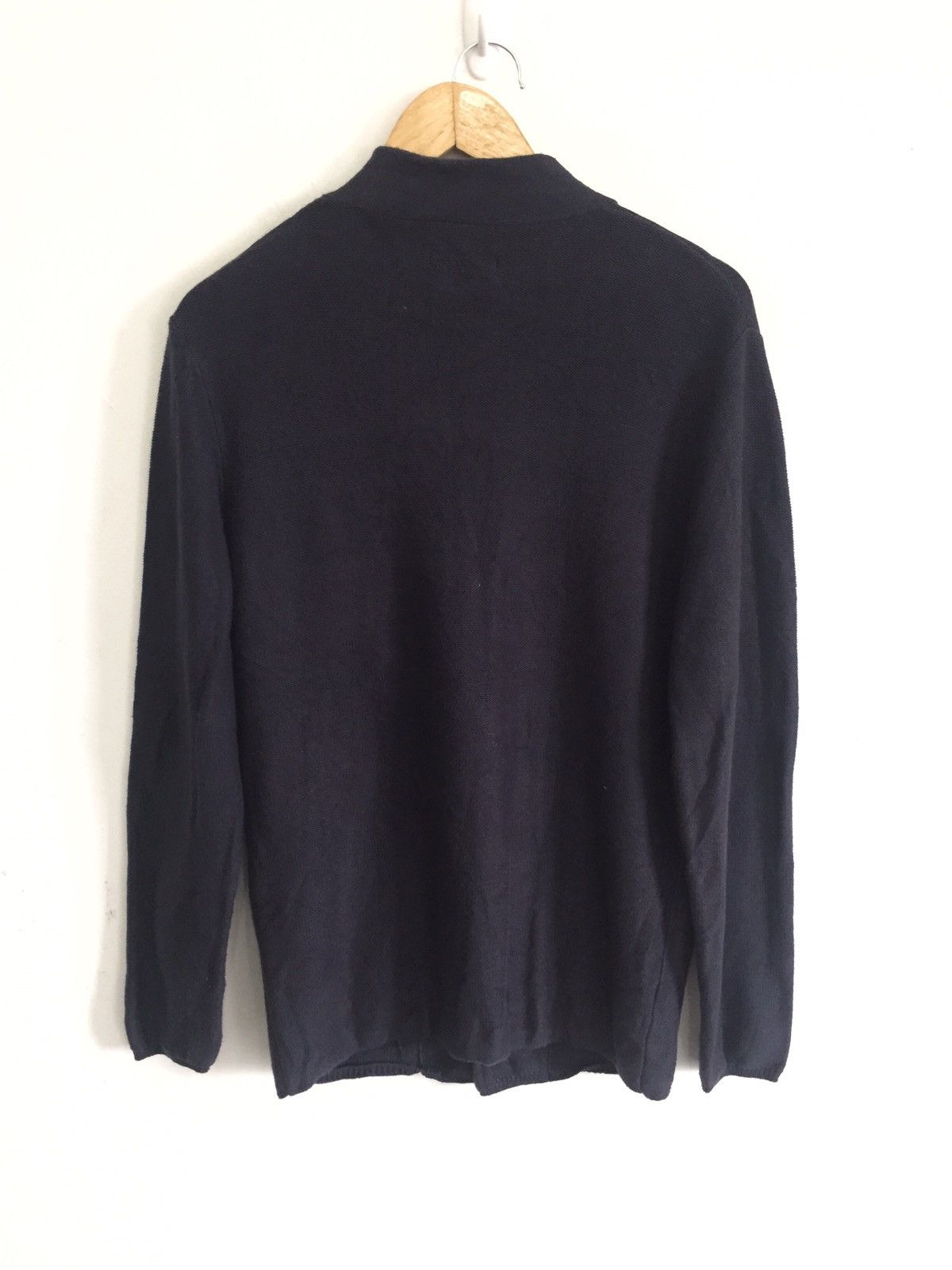 Blue Blue Japan Blue Blue 🇯🇵 Embroidered Badges Hand Knit Cardigan Size US M / EU 48-50 / 2 - 3 Thumbnail