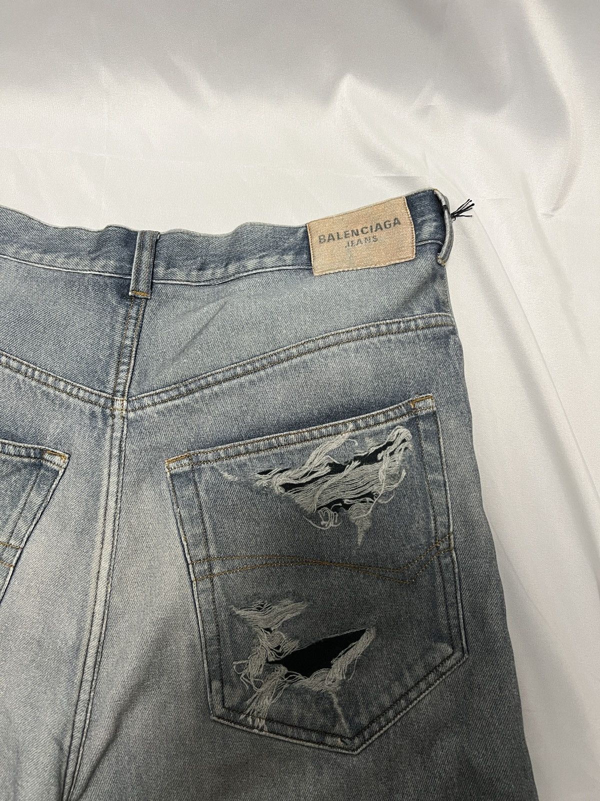 Balenciaga Balenciaga Trompe L'oeil Sweatpants SZ. XL Size US 36 / EU 52 - 6 Thumbnail