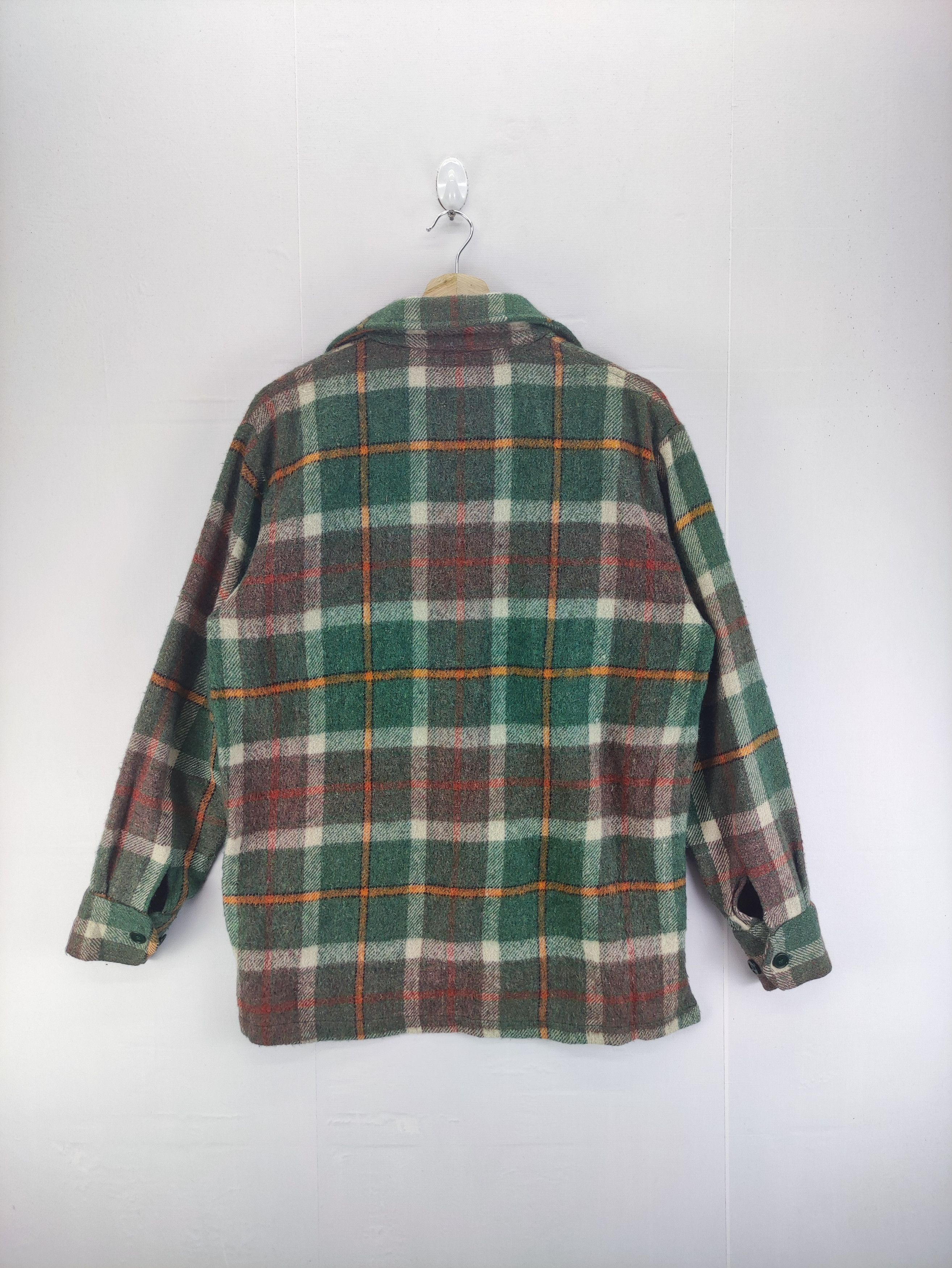 Flannel Vintage Wool Flannel Shirt Button Up by Kenjack Size US L / EU 52-54 / 3 - 8 Thumbnail