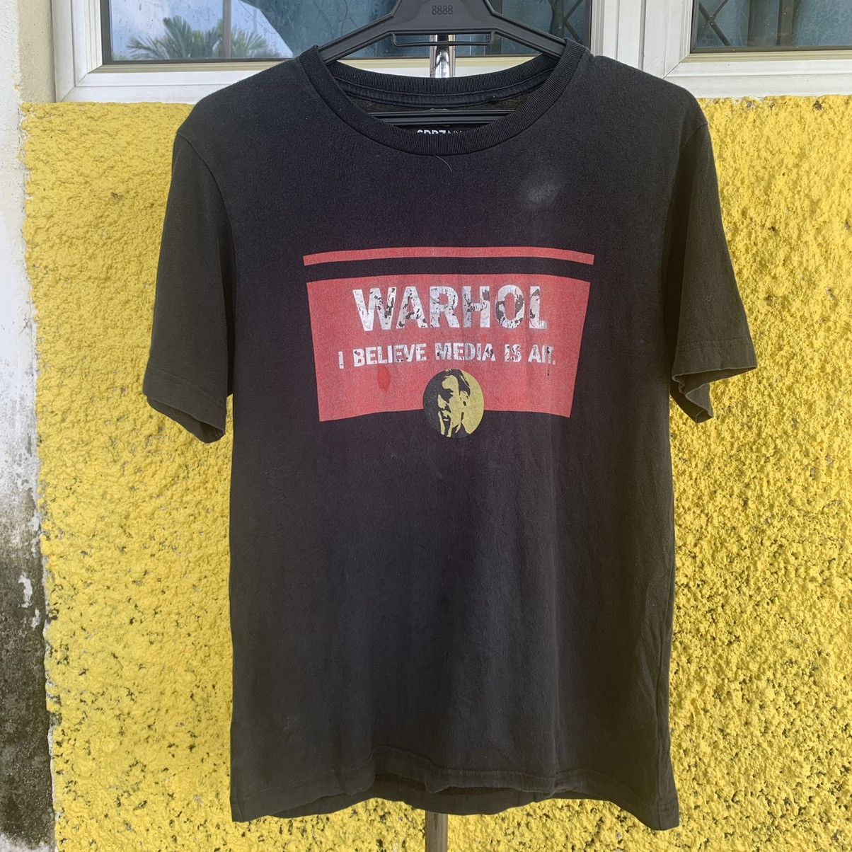 Andy Warhol Andy Warhol uniqlo black tee T-shirt Size US S / EU 44-46 / 1 - 1 Thumbnail