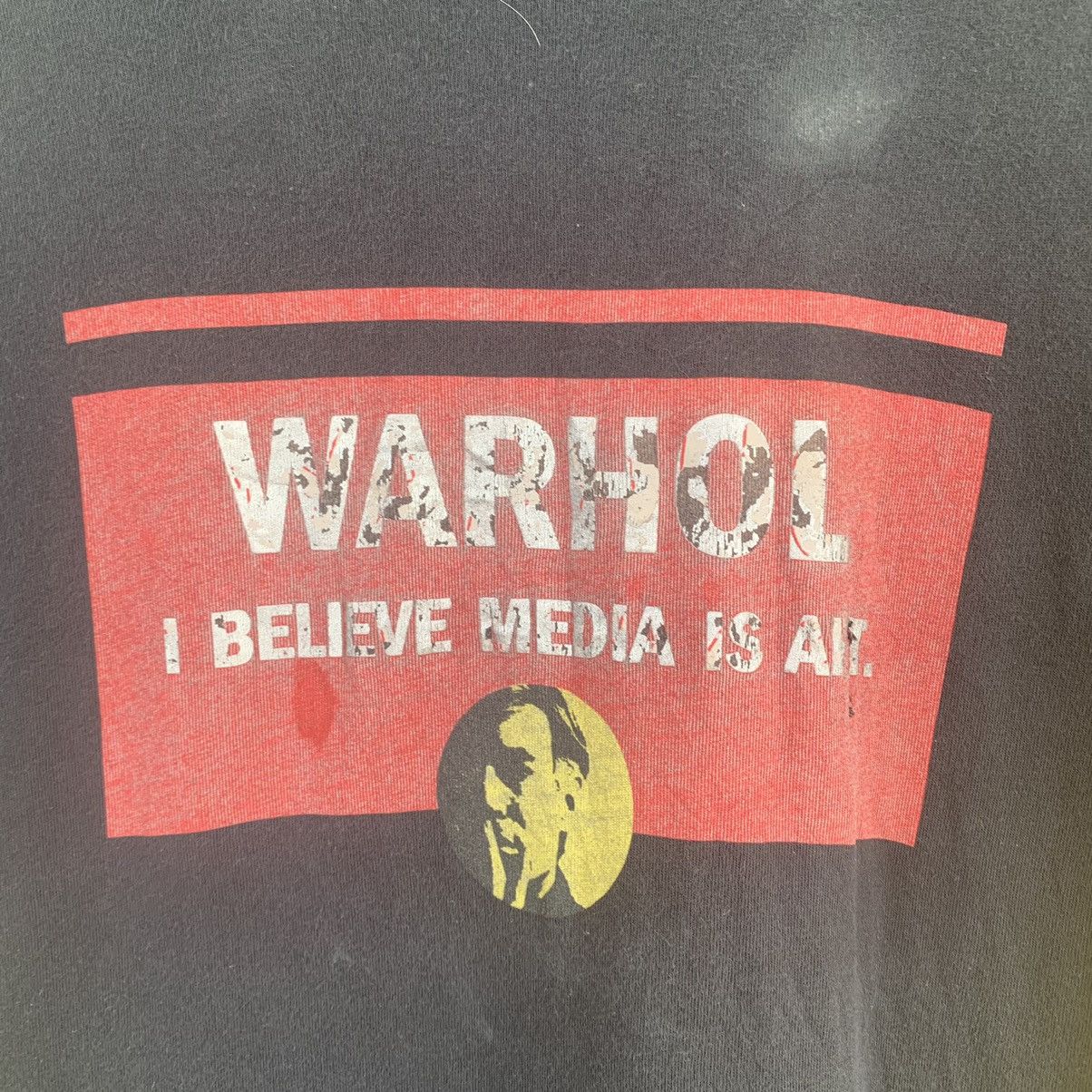 Andy Warhol Andy Warhol uniqlo black tee T-shirt Size US S / EU 44-46 / 1 - 4 Thumbnail