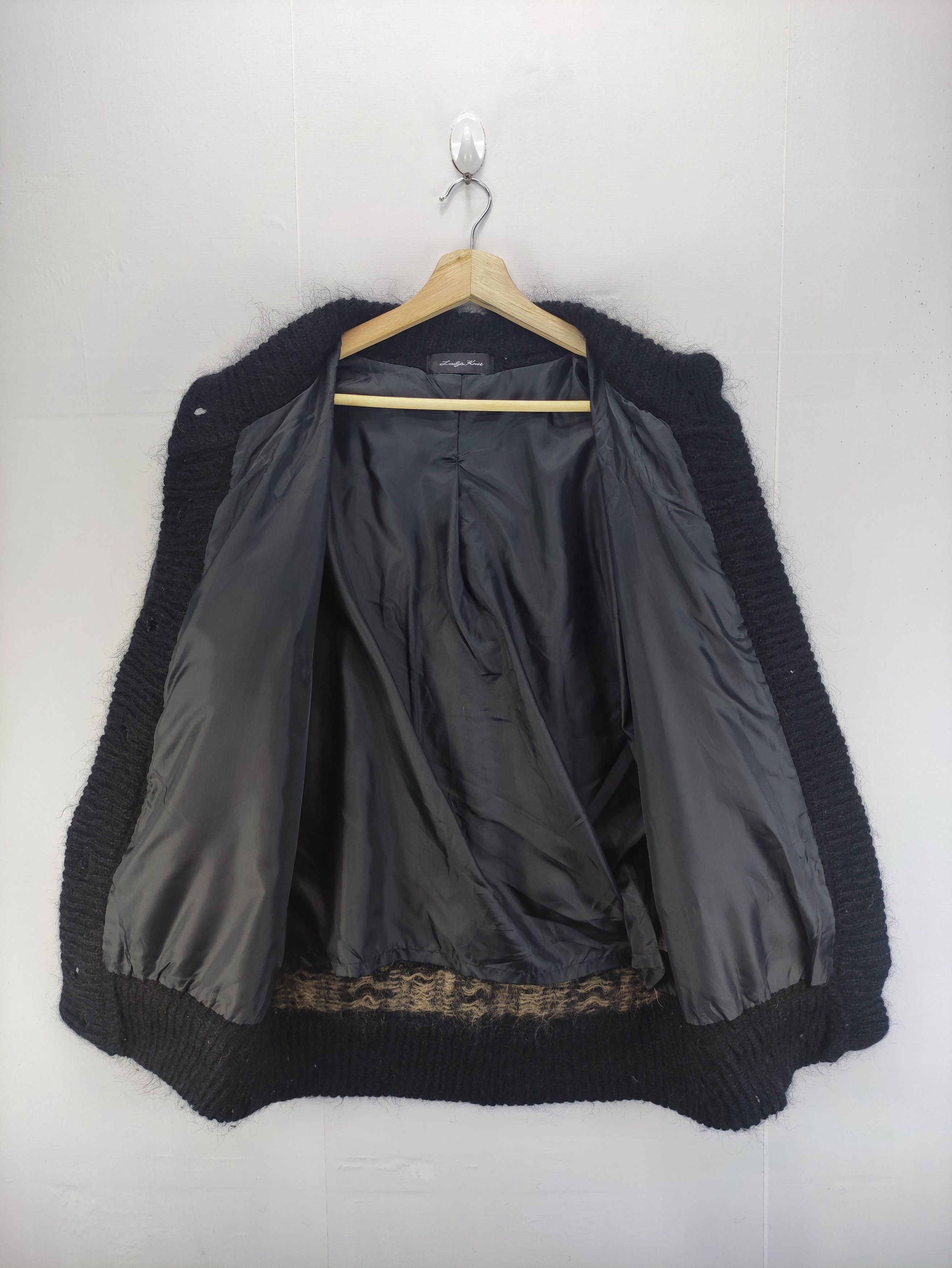 Japanese Brand Vintage Wool Jacket knit By lady's Knit Size M / US 6-8 / IT 42-44 - 3 Thumbnail