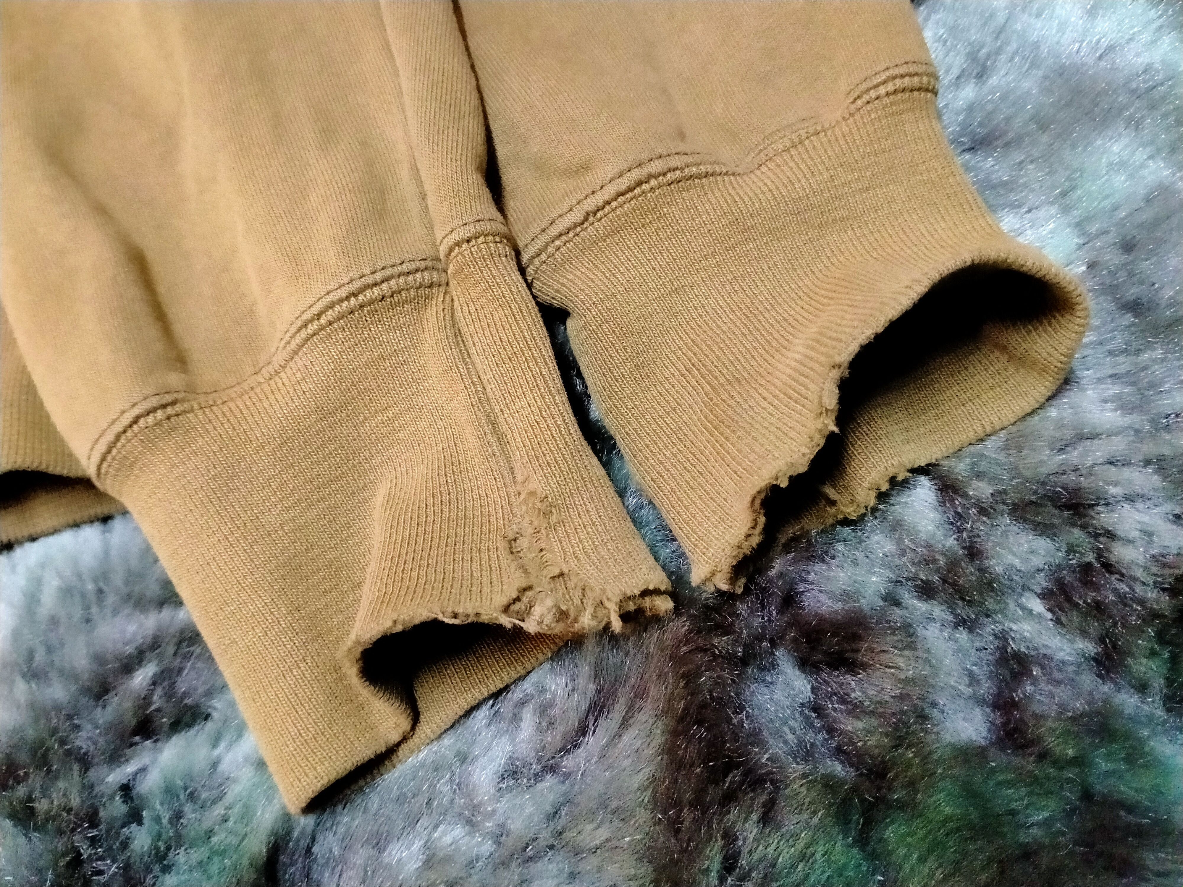 Christophe Lemaire × Vintage Vintage Christopher Lemaire Distressed Sweatshirt Size S / US 4 / IT 40 - 13 Thumbnail