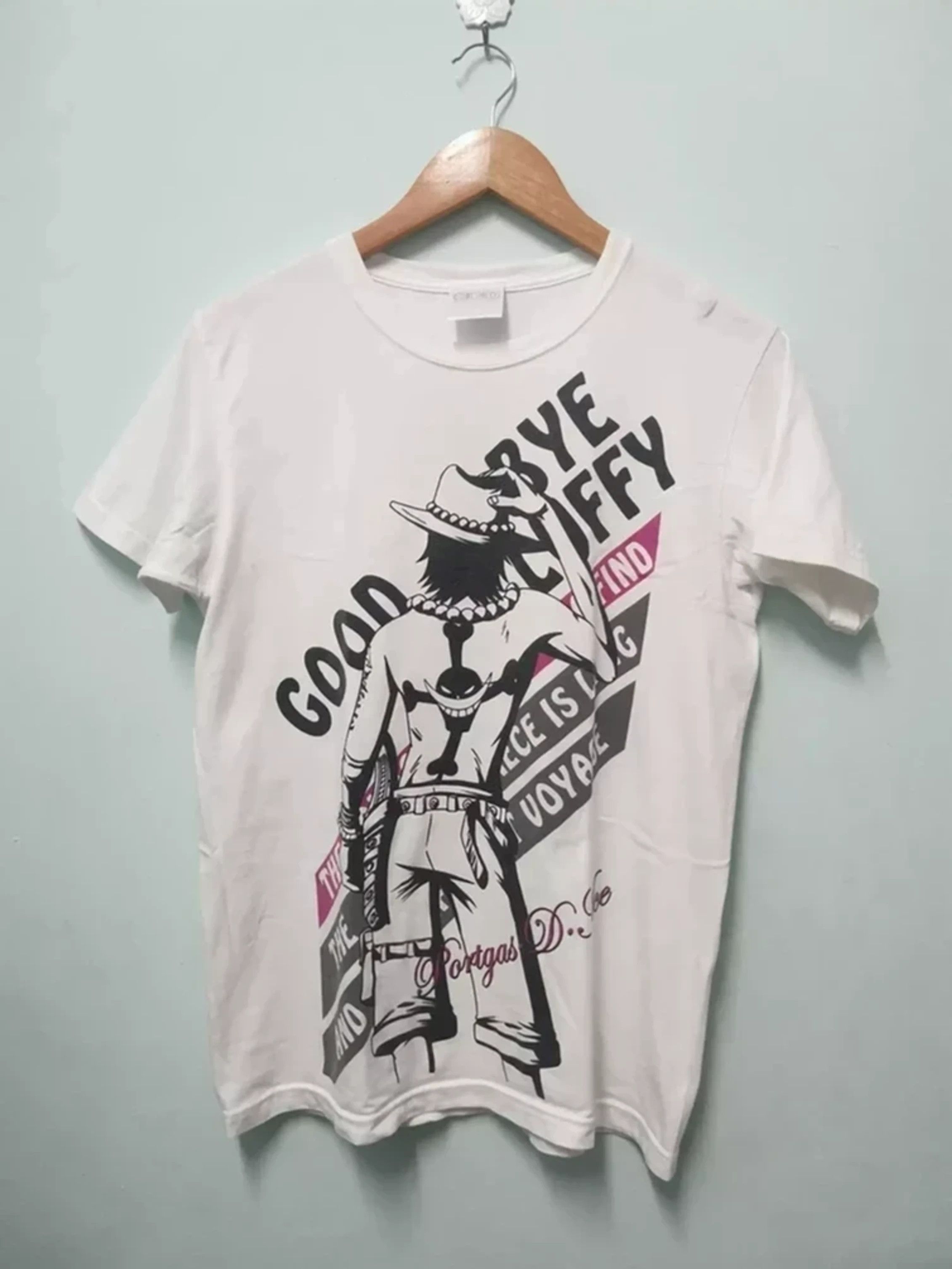 Anime One Piece Portgas d A Ace Japan Manga Anime Tee Size US M / EU 48-50 / 2 - 1 Thumbnail