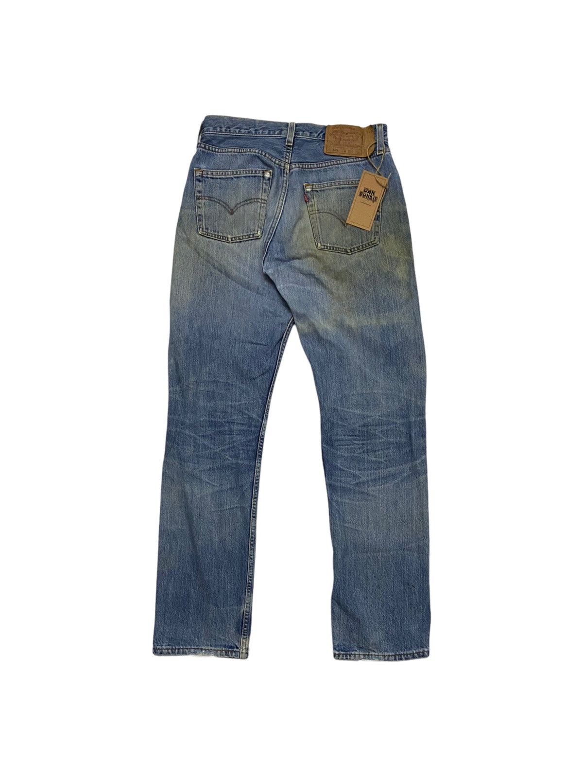 Levi's × Vintage Vintage 1998 Levi's 501 Seasoned Jeans Made in USA Size US 28 / EU 44 - 1 Thumbnail