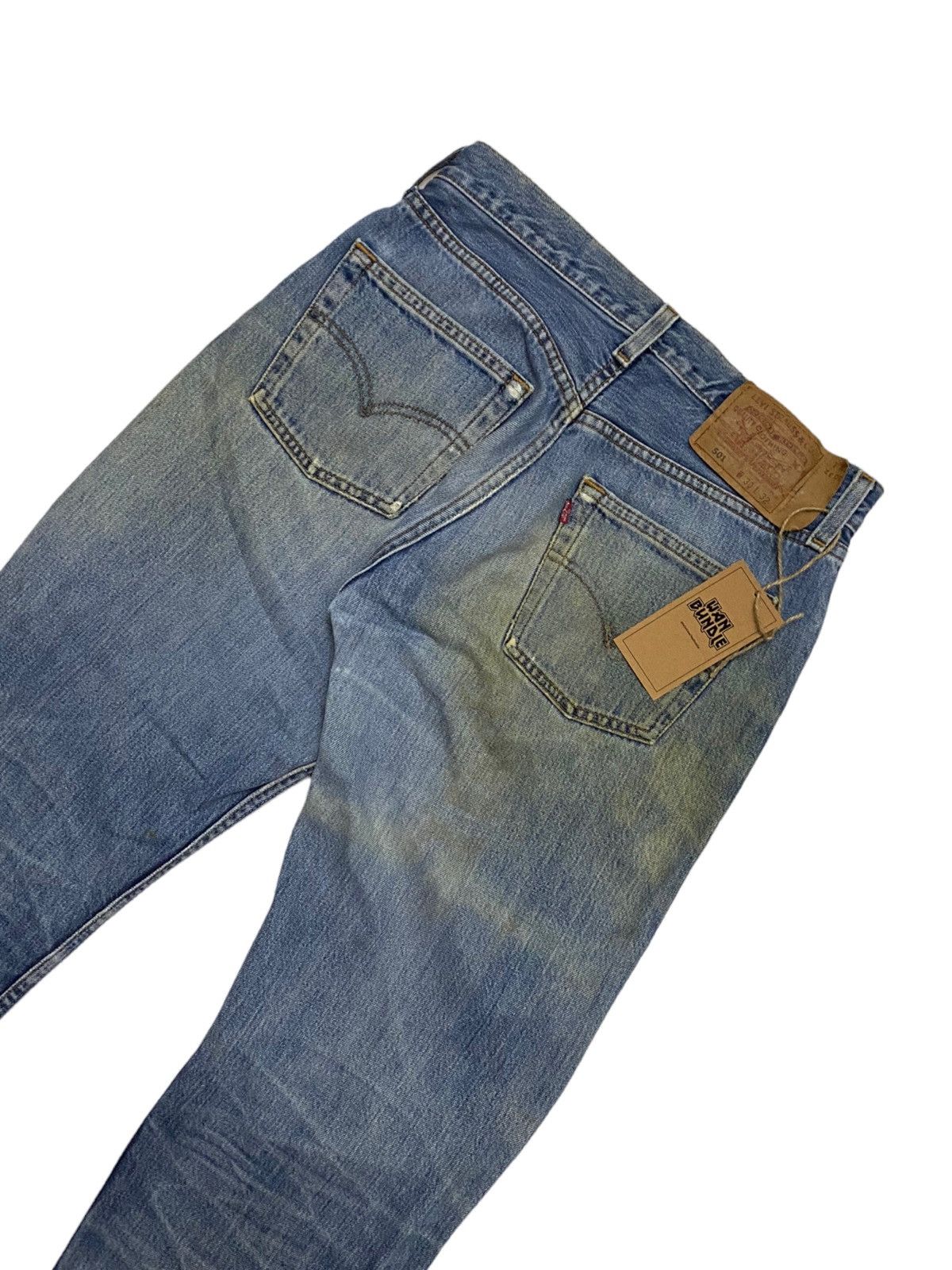 Levi's × Vintage Vintage 1998 Levi's 501 Seasoned Jeans Made in USA Size US 28 / EU 44 - 13 Thumbnail